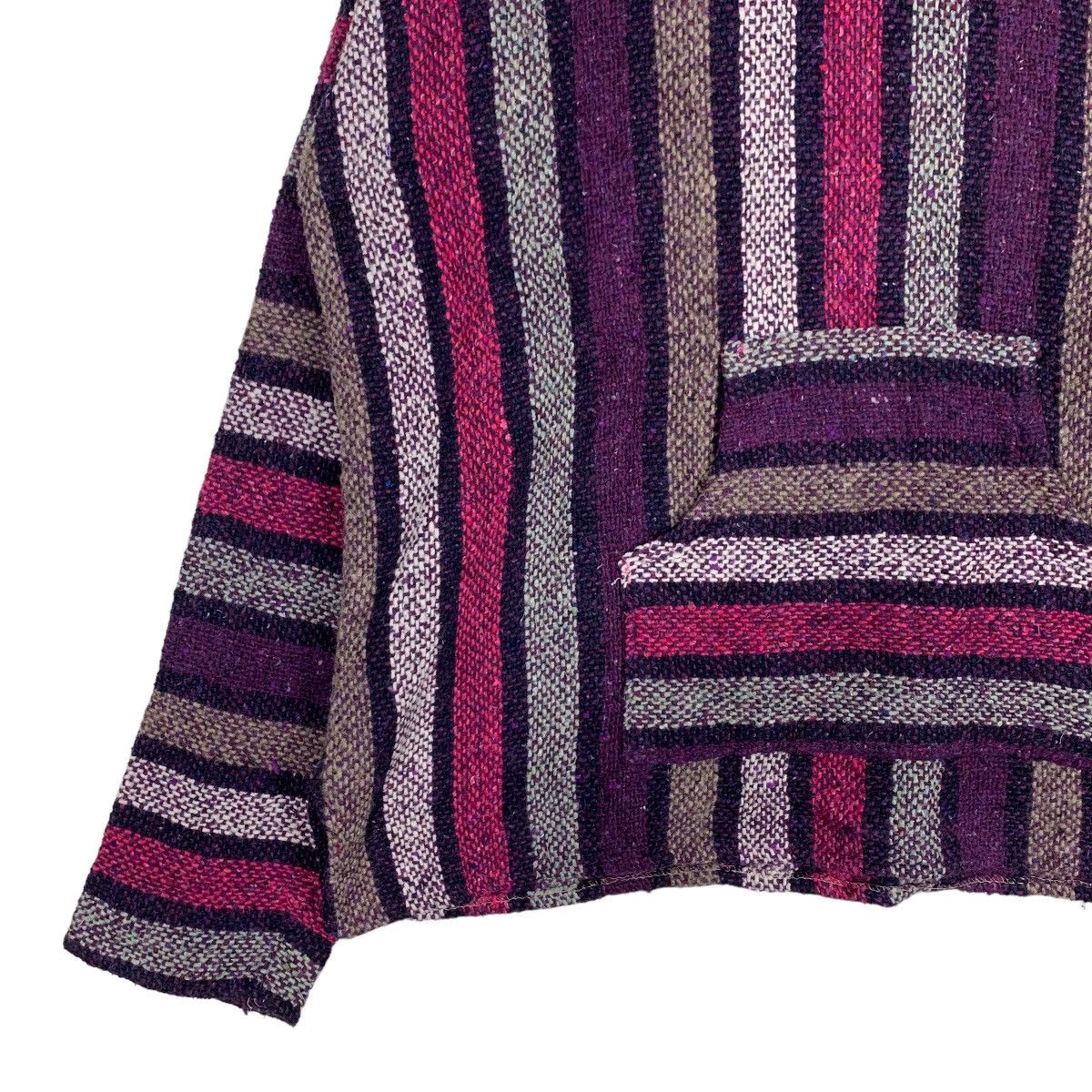 Baja East Vintage Mexican Baja Blanket Pullover Hoodies #0588-C27 Size US L / EU 52-54 / 3 - 3 Thumbnail