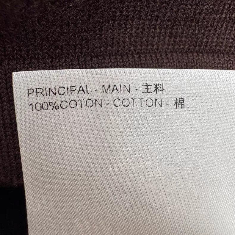 Louis Vuitton Louis Vuitton Fei Dong knitted brown box logo short sleeve Size US M / EU 48-50 / 2 - 8 Thumbnail