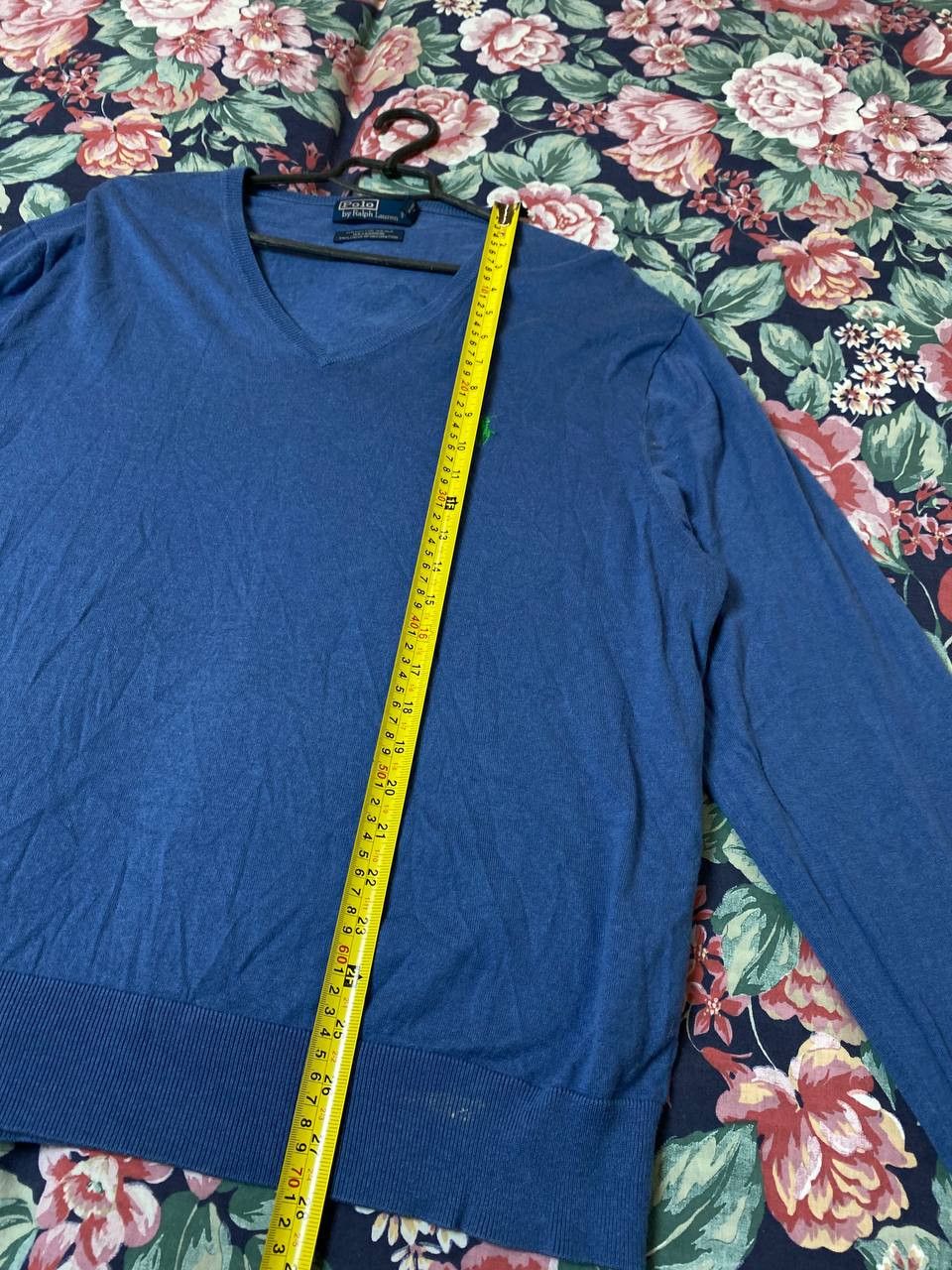 Polo Ralph Lauren Vintage Polo Ralph Lauren V-Neck Sweater Size US XXL / EU 58 / 5 - 5 Thumbnail