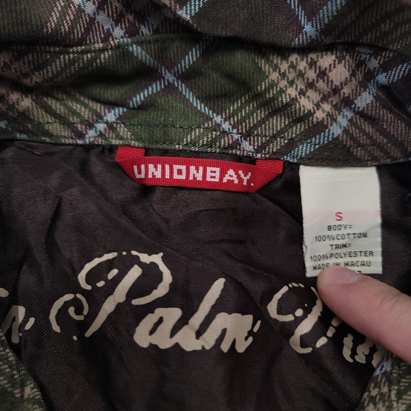 UNIONBAY UnionBay Tartan Flannel Shirt Mens Size Small S Green Size US S / EU 44-46 / 1 - 3 Thumbnail