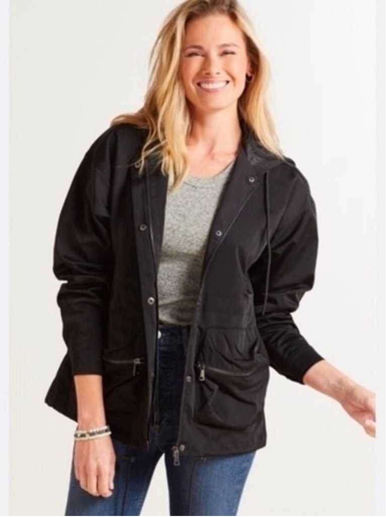 Good American Good American Volume GP0784 Hooded Zip Jacket Women Size 1 Size M / US 6-8 / IT 42-44 - 10 Thumbnail