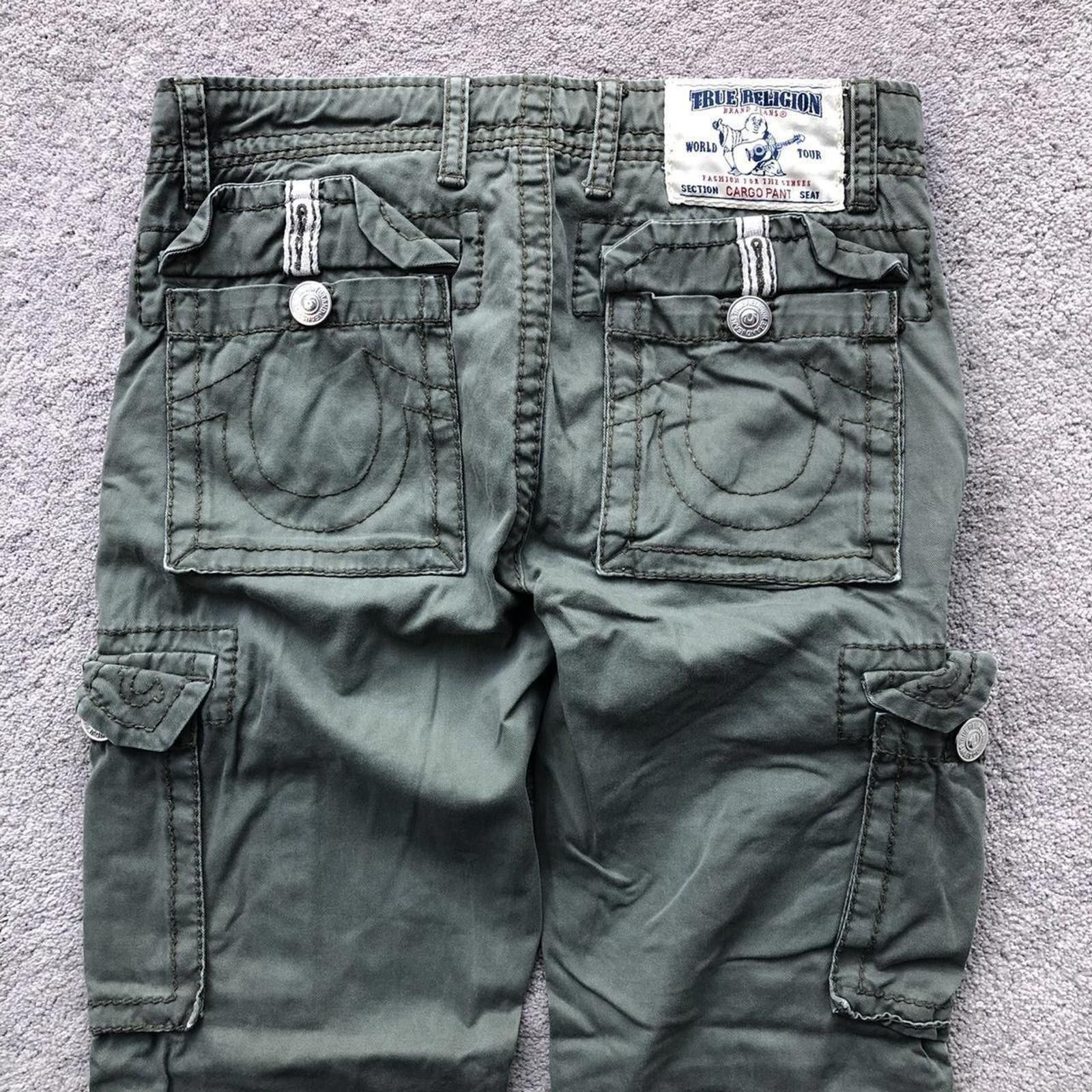 True Religion True Religion Multipocket Utility Technical Cargo Trousers Size US 30 / EU 46 - 4 Thumbnail