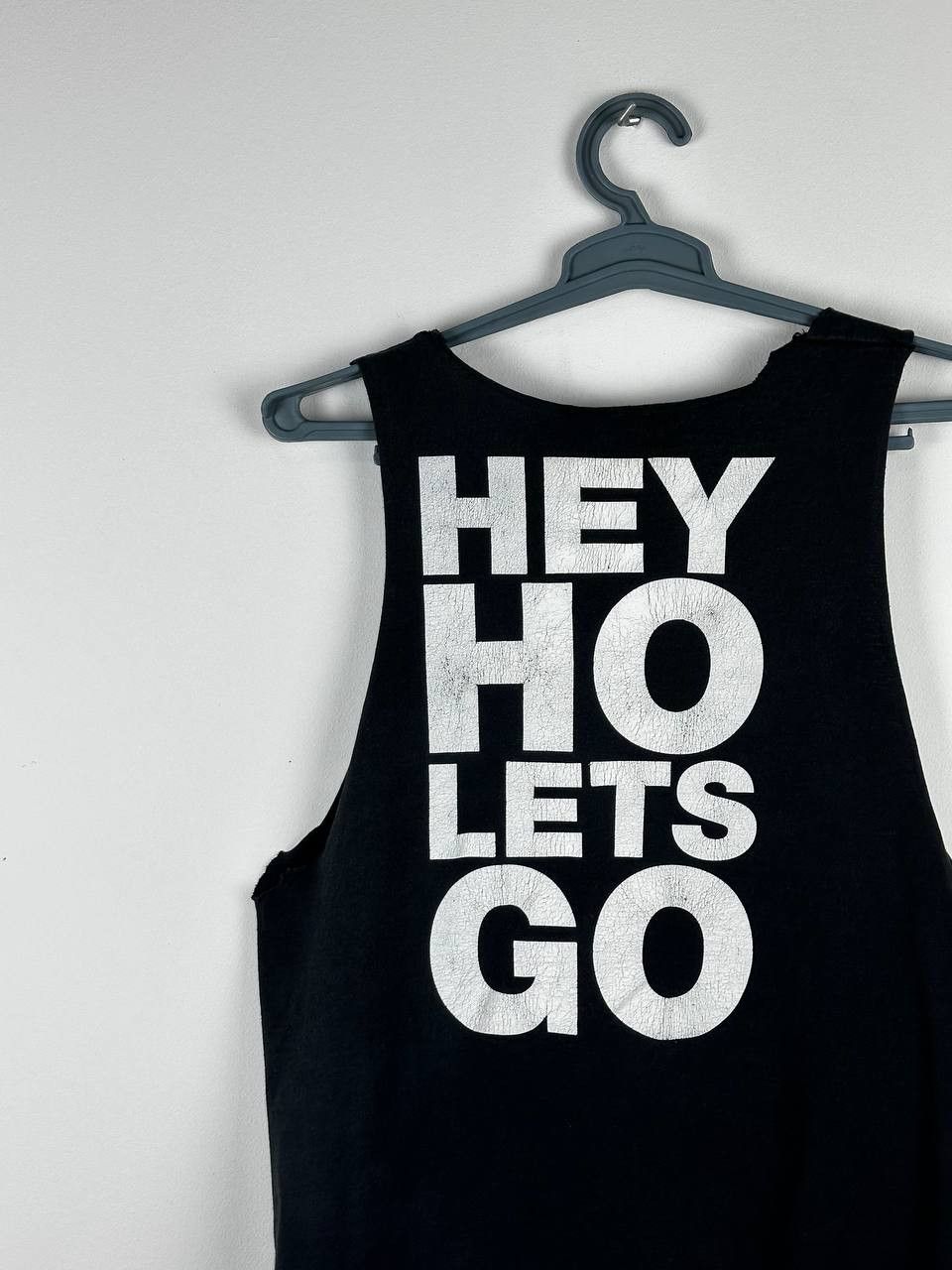 Band Tees × Vintage Vintage Ramones Tank Top Hey Ho Let’s Go Print Logo Size US M / EU 48-50 / 2 - 5 Thumbnail