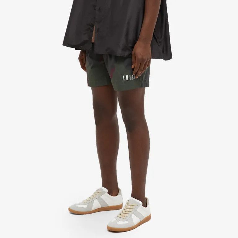 Amiri o1gr1nt0325 Camo Swimtrunk in Military Green Size US 36 / EU 52 - 2 Thumbnail