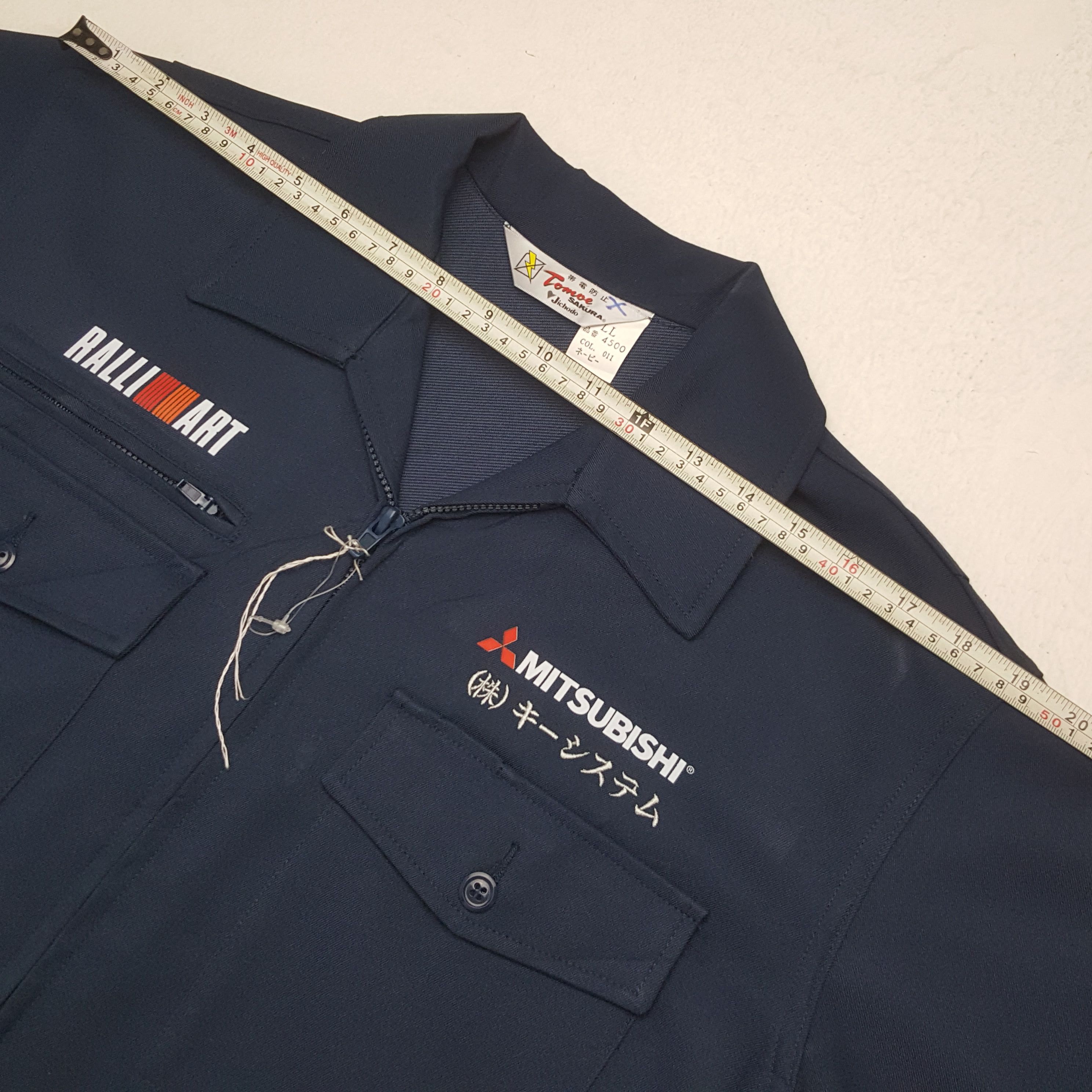 Vintage Vintage Mitsubishi Ralli Art Custom Worker Japan Jacket Size US L / EU 52-54 / 3 - 6 Thumbnail