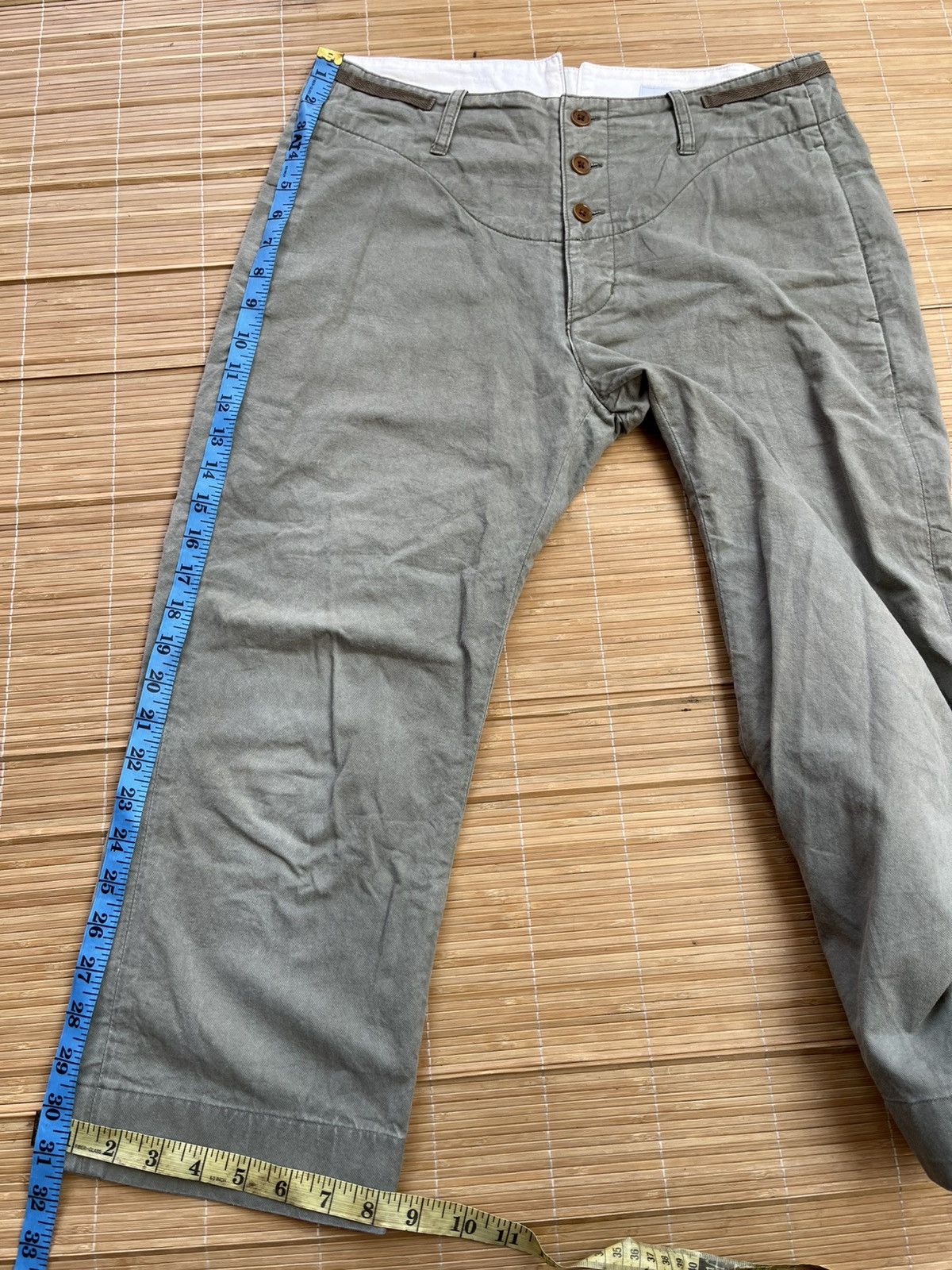 Ordinary Fits Ordinary fits 3quater pants green olive Size US 32 / EU 48 - 10 Thumbnail
