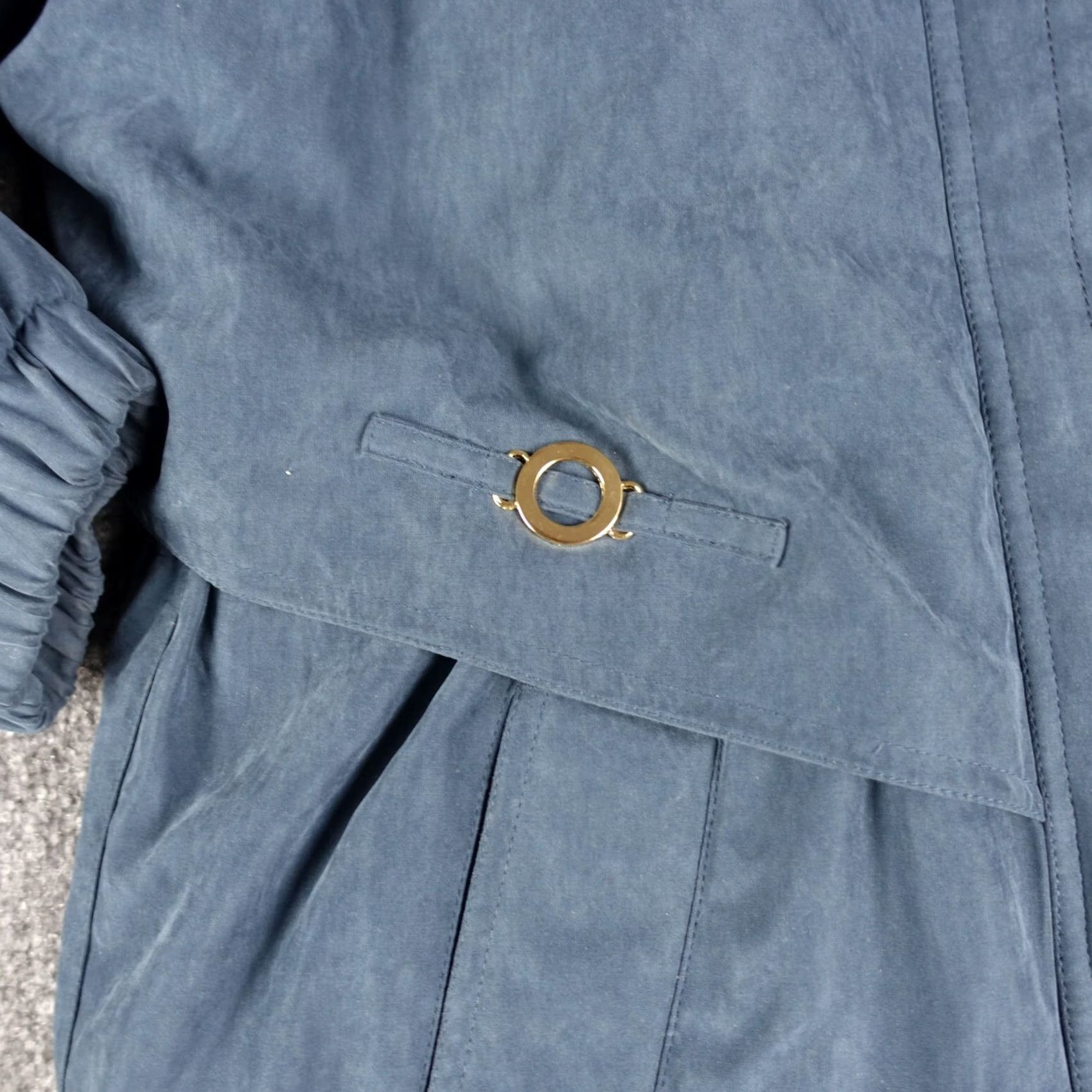 Vintage VINTAGE Fleet Street Jacket Womens M Blue Puffer Hooded Classic Size M / US 6-8 / IT 42-44 - 2 Thumbnail