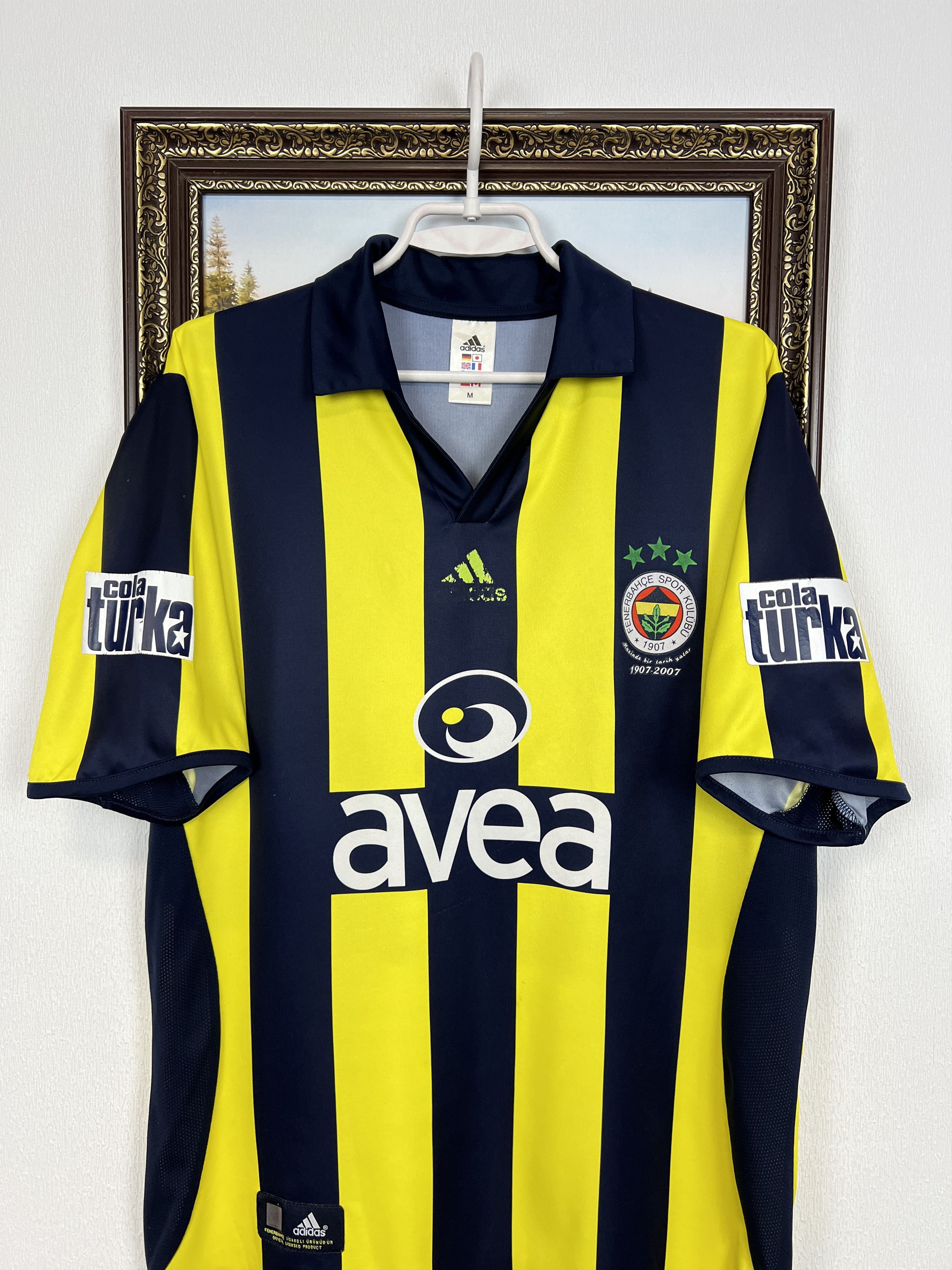 Adidas Fenerbahce football shirt 2006 Soccer Adidas Jersey Tee Size US M / EU 48-50 / 2 - 2 Thumbnail