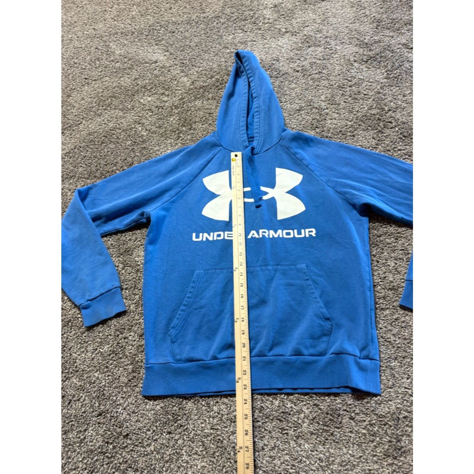 Under Armour Under Armour Hoodie Womens Pullover Medium Blue Relaxed Fit Size M / US 6-8 / IT 42-44 - 4 Thumbnail