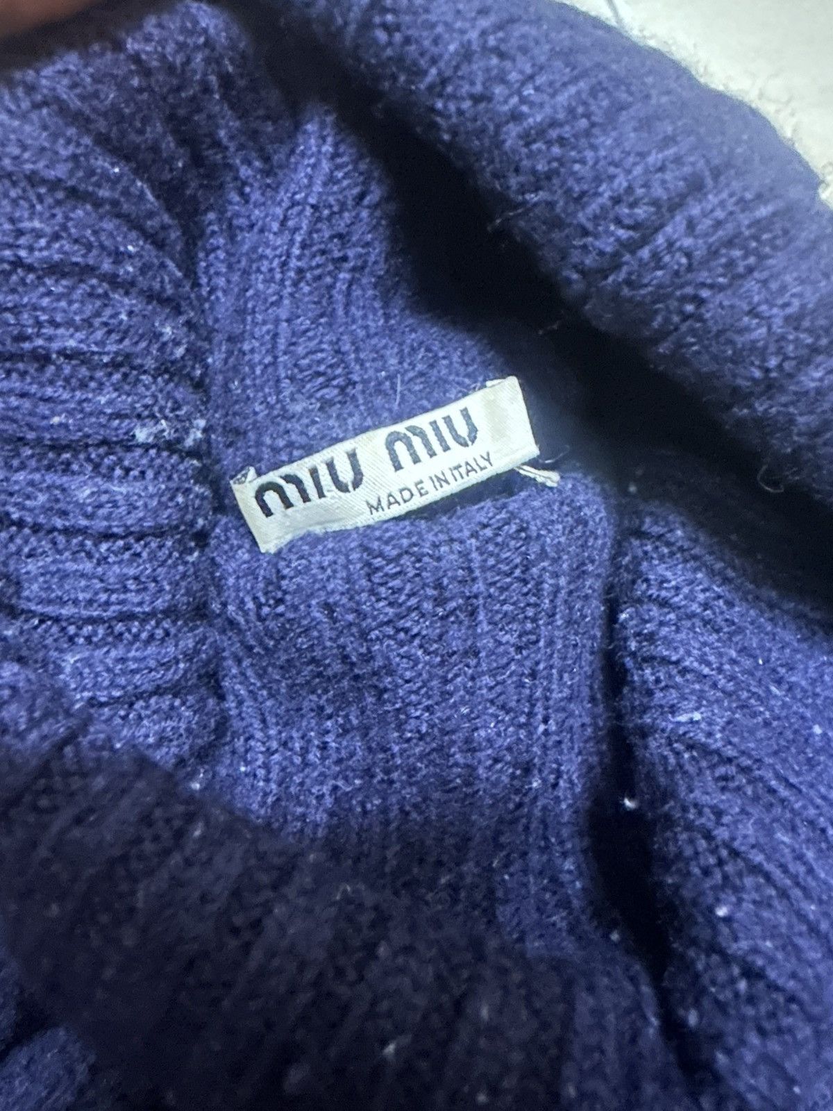 Miu Miu Miu miu knitwear turtleneck sweater Size S / US 4 / IT 40 - 3 Thumbnail