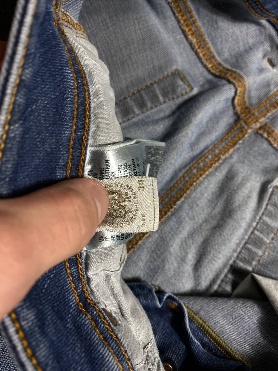 Diesel × Vintage Vintage Diesel light blue denim jeans Size US 34 / EU 50 - 3 Thumbnail
