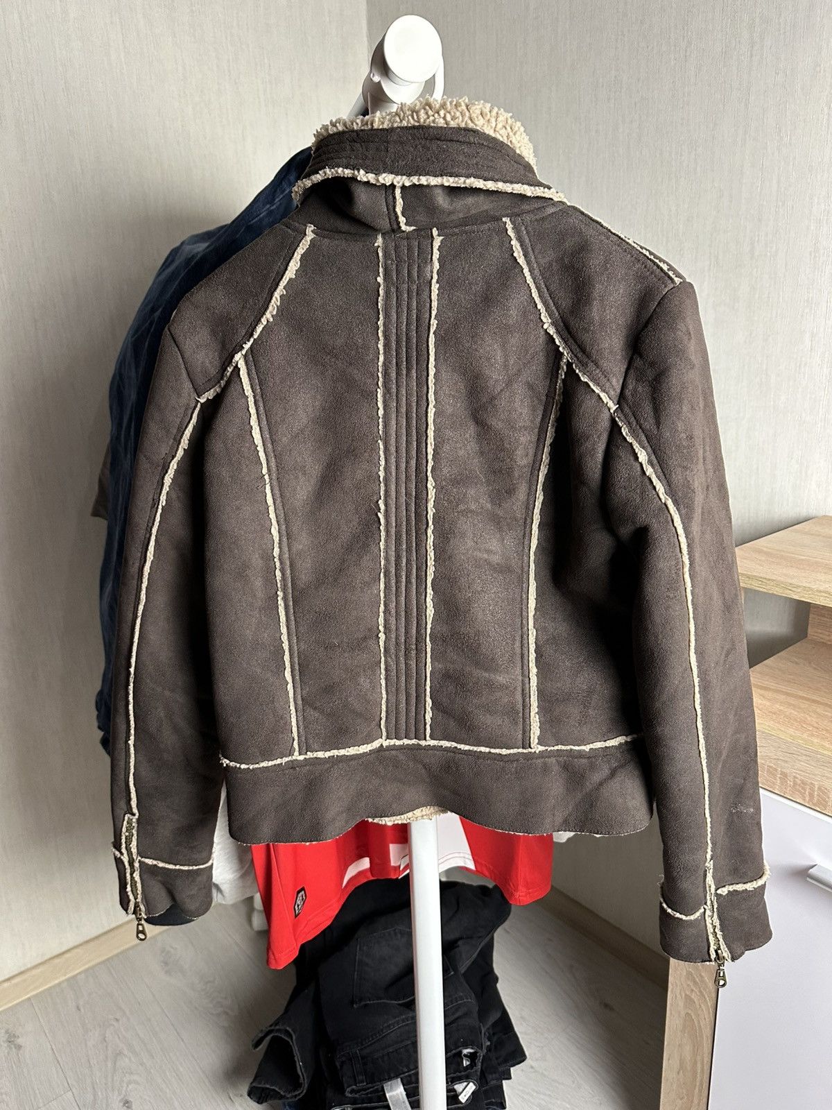 Hysteric Glamour LGB avant garde fur suede coat jacket hysteric glamour Size US S / EU 44-46 / 1 - 5 Thumbnail