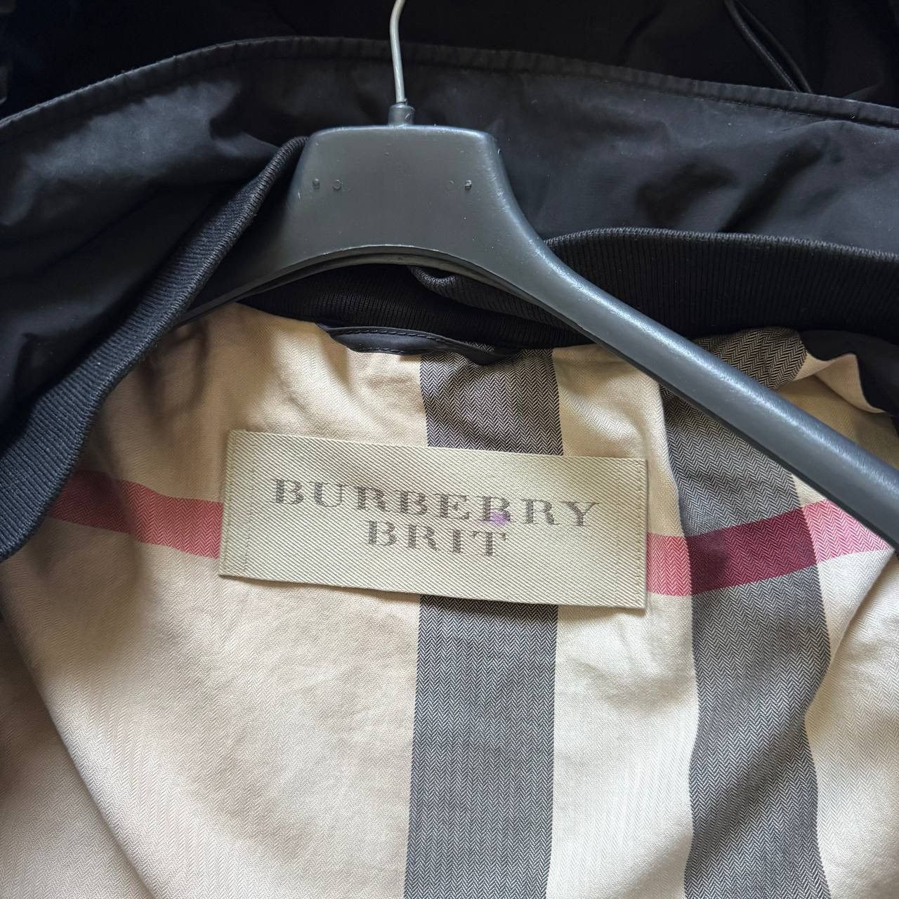 Burberry Burberry Brit Nylon Utility Cape Windproof Checkered Jacket Size US XXL / EU 58 / 5 - 6 Thumbnail
