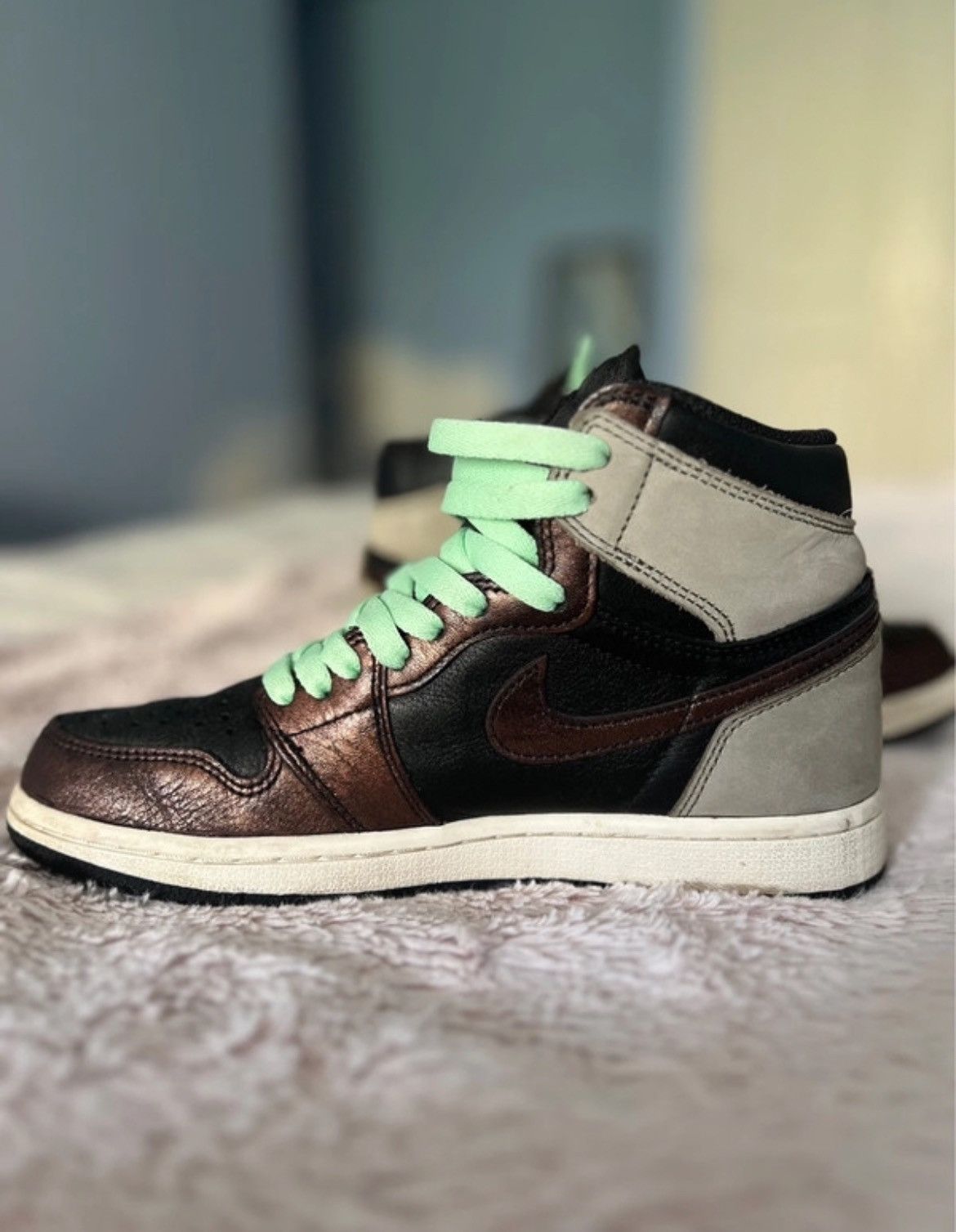 Jordan Brand × Nike Air Jordan 1 Retro High OG Patina Size US 5.5 / IT 35.5 - 7 Thumbnail
