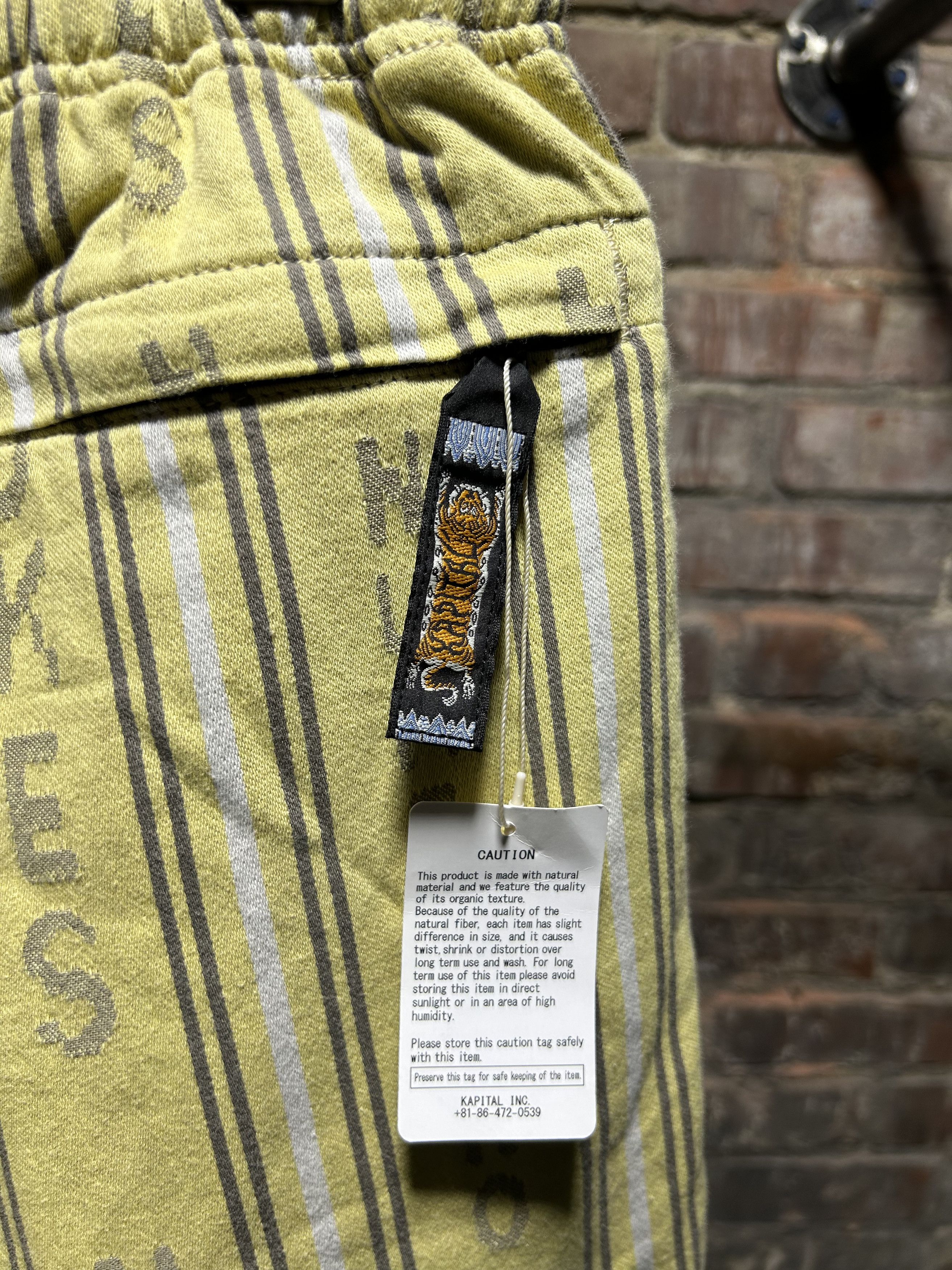 Kapital Kapital Linen Nukes Shorts Size US 32 / EU 48 - 3 Thumbnail