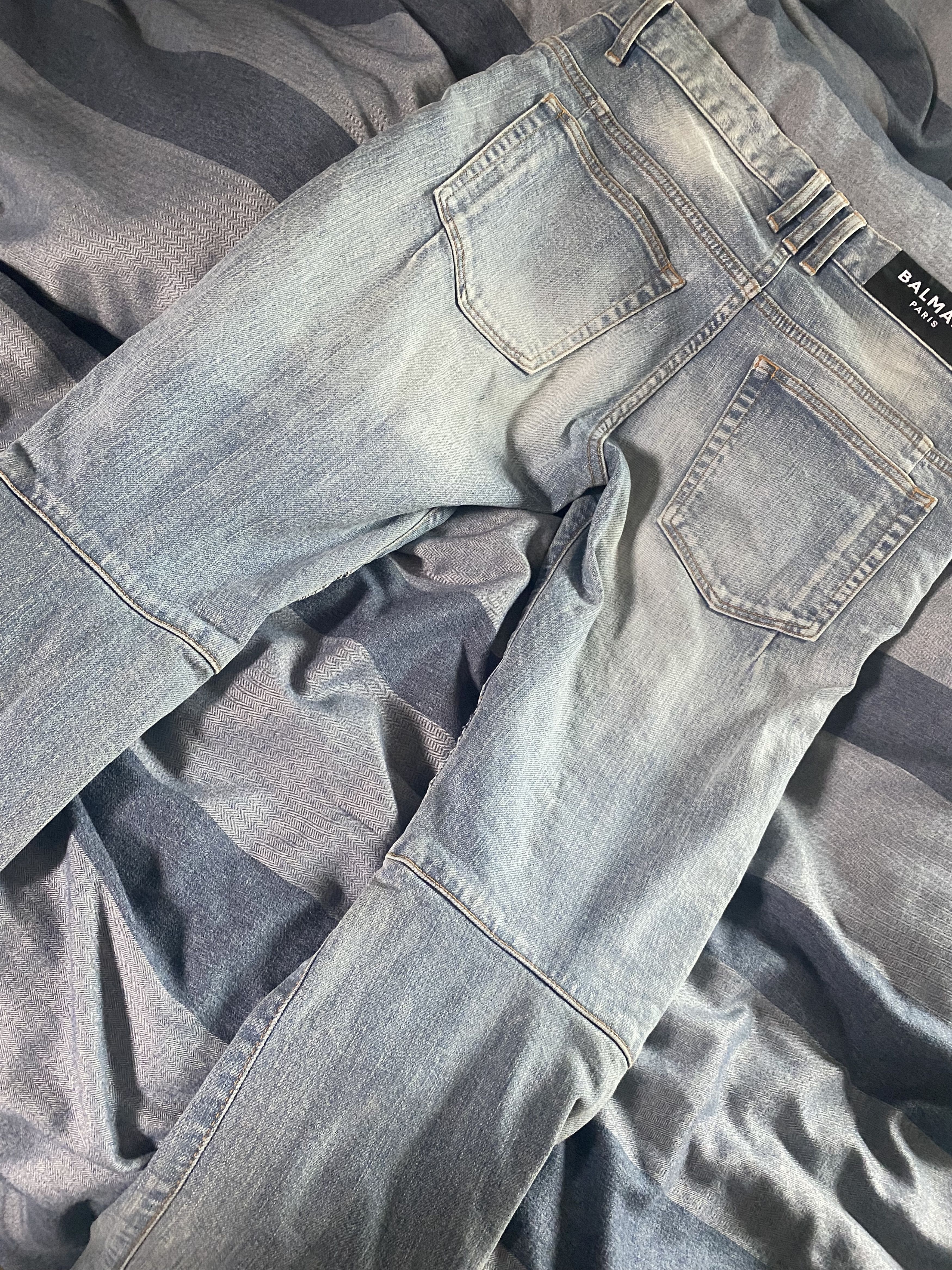 Balmain Balmain biker jeans Size US 30 / EU 46 - 8 Thumbnail