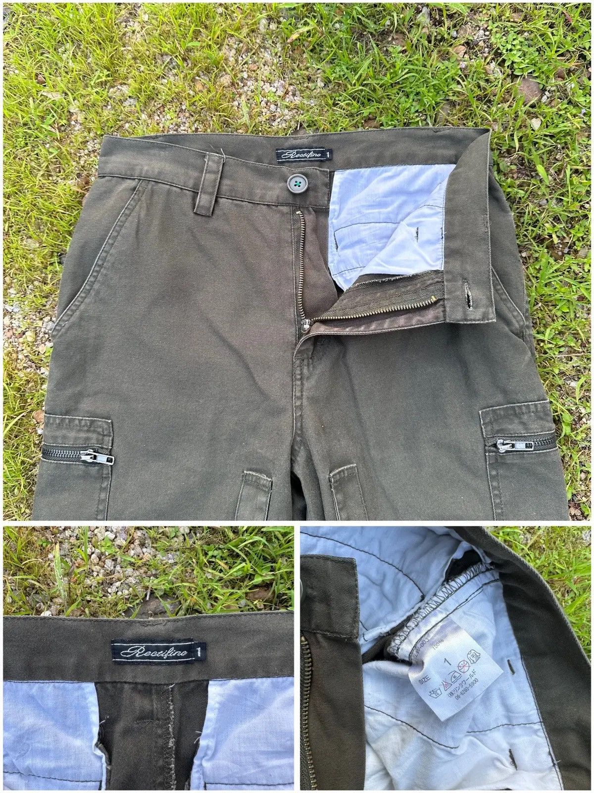 Seditionaries CRAZY VINTAGE RECTILINE JAPAN BONDAGE PARACHUTE FLARED PANTS Size US 28 / EU 44 - 13 Thumbnail