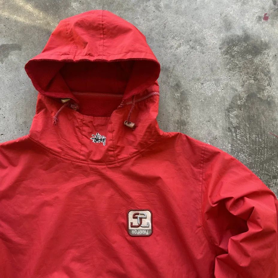 Stussy Vintage 90s Stüssy Reverisble Hooded Jacket Size XL Size US XL / EU 56 / 4 - 2 Thumbnail