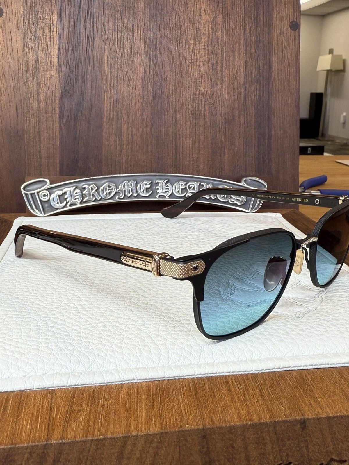 Chrome Hearts Chrome Hearts Gitenhed Sunglasses Size ONE SIZE - 2 Thumbnail