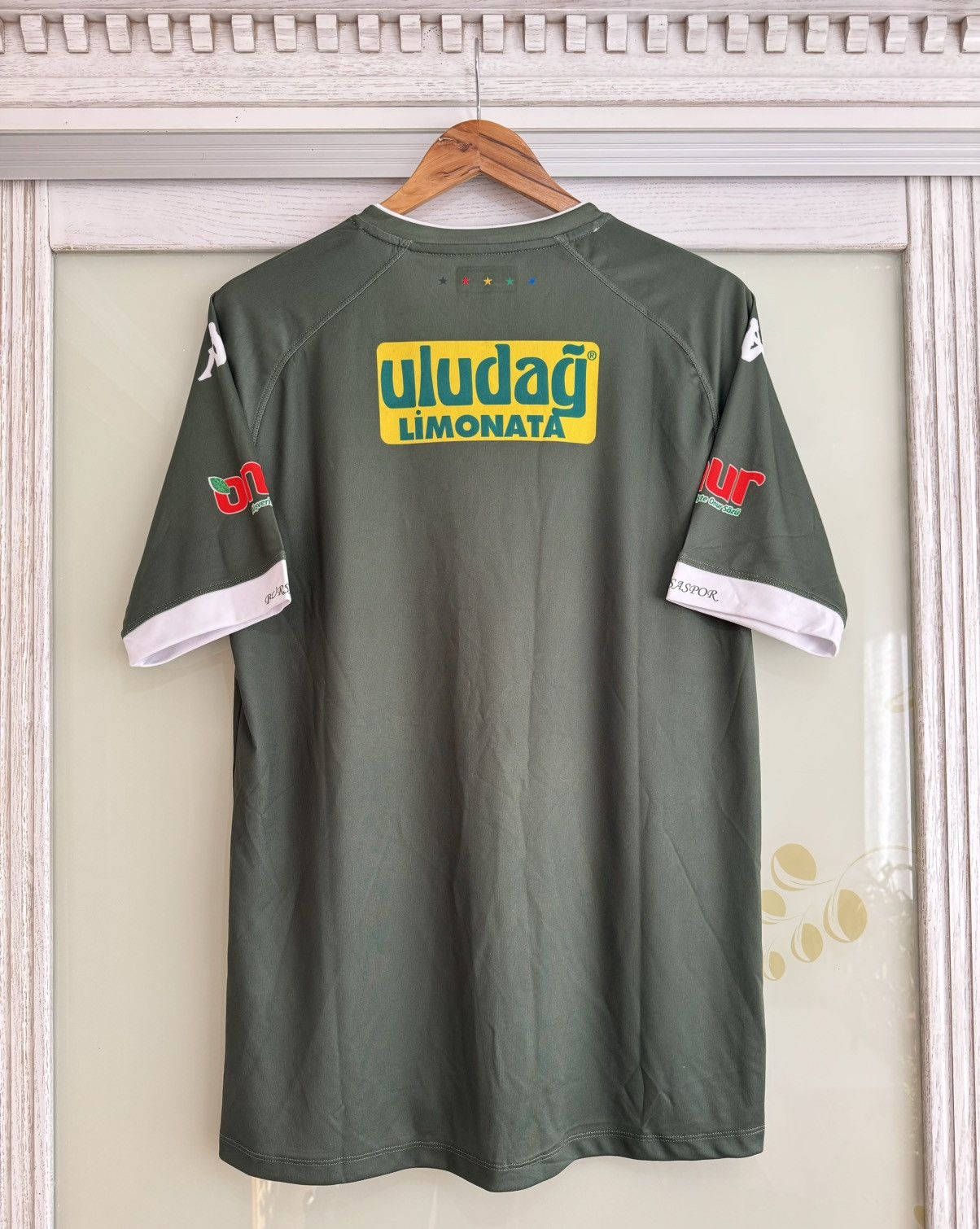 Kappa Bursaspor 2020-2021 Away Soccer Jersey Football Kit Shirt Size US L / EU 52-54 / 3 - 3 Thumbnail