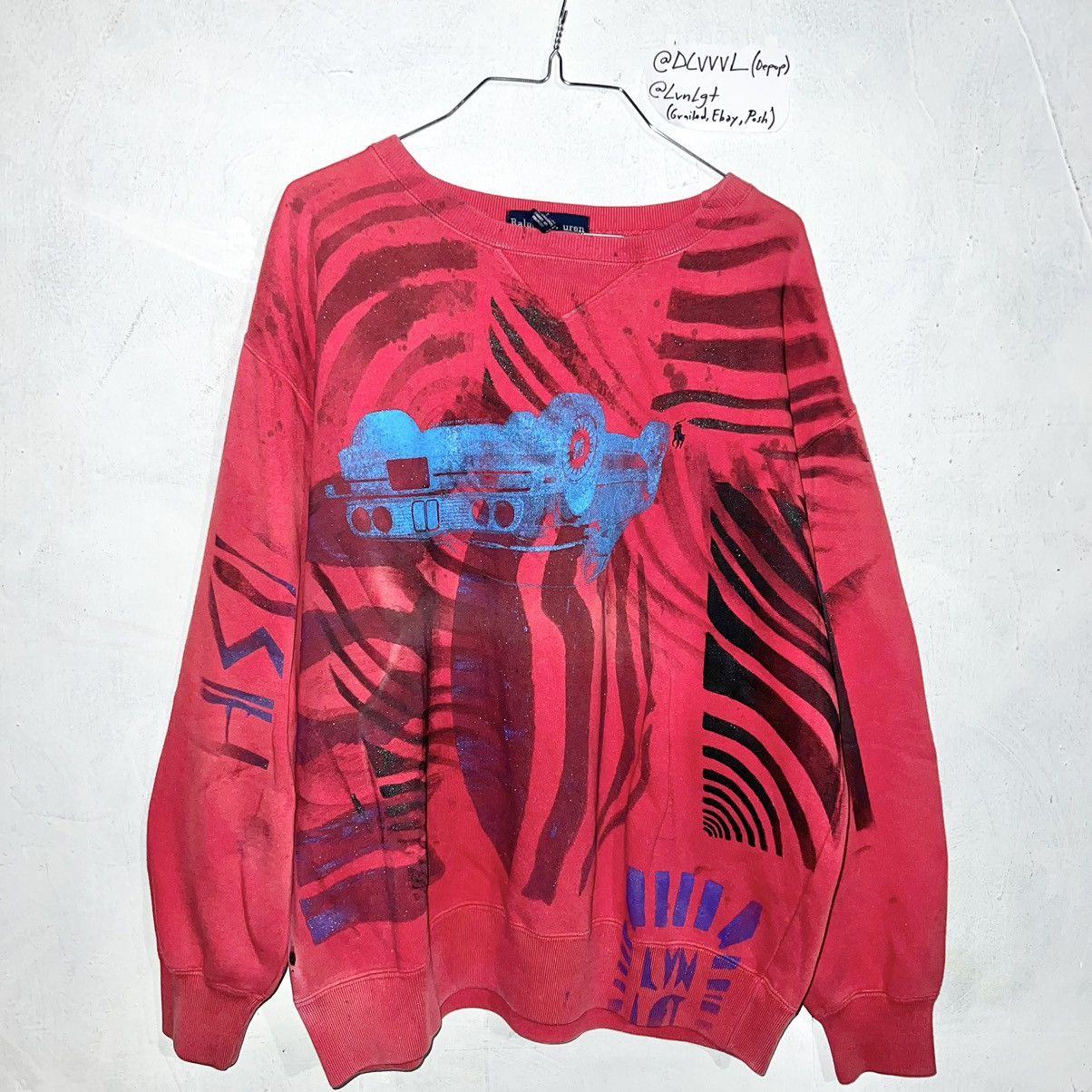 Polo Ralph Lauren × Vintage (1 of 1 dcvvvl BMW E30 325 Polo Ralph Lauren crewneck Size US M / EU 48-50 / 2 - 1 Thumbnail