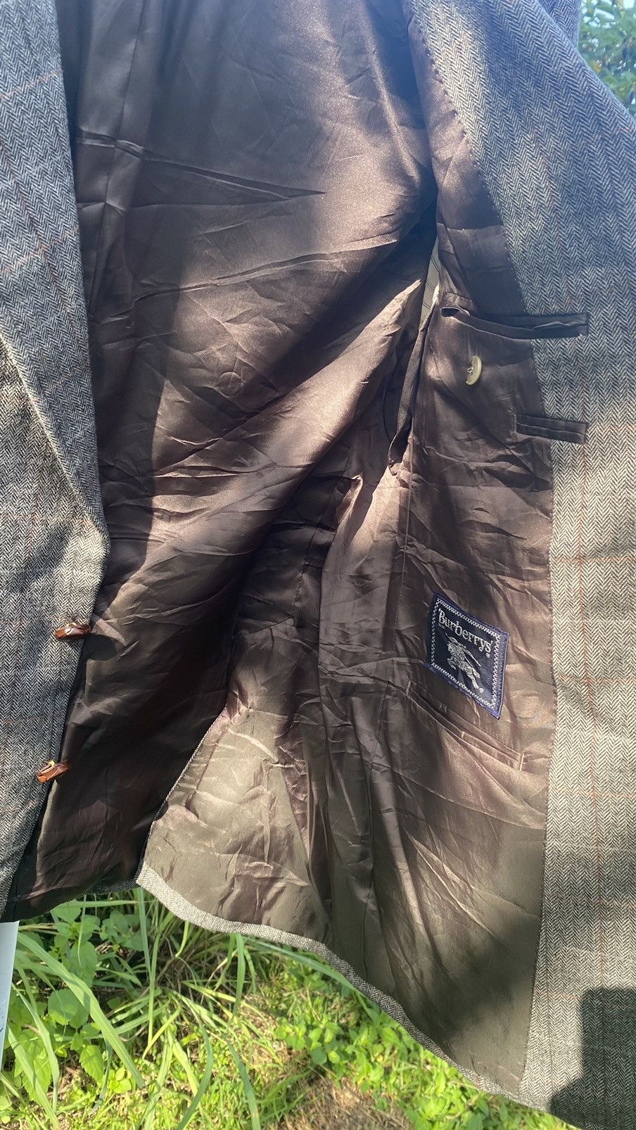 Burberry Rare Vintage Burberry Wool Check Blazer 2-Button Size 38R - 8 Thumbnail