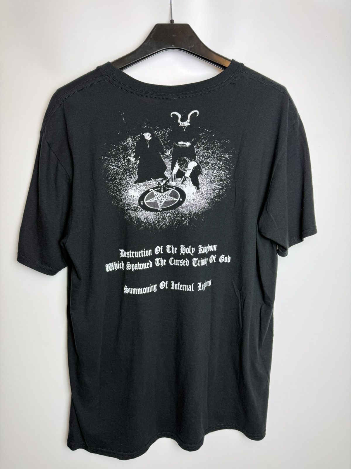 Band Tees Black witchery black metal merch marduk bathory darkthrone Size US L / EU 52-54 / 3 - 2 Thumbnail