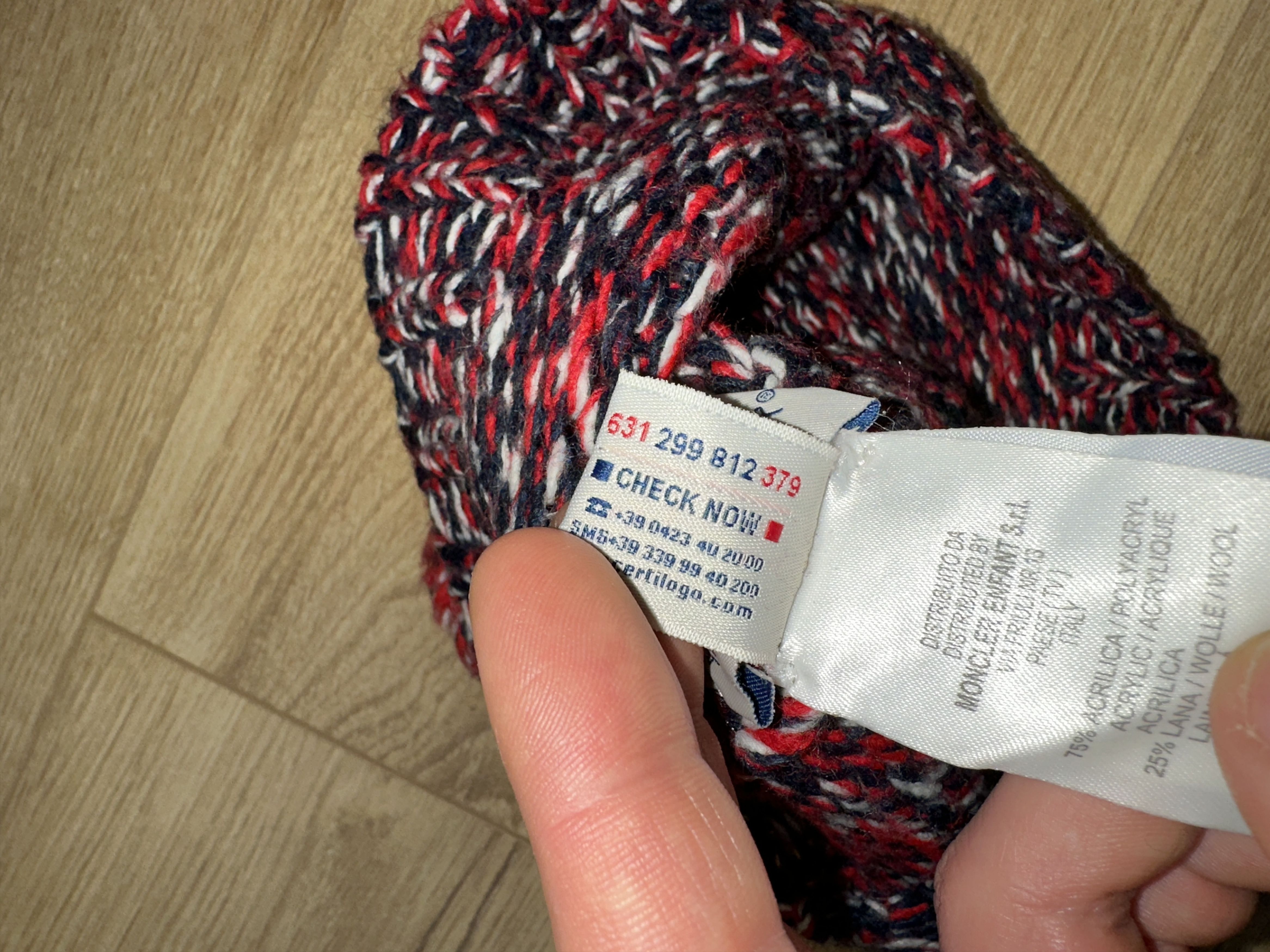 Moncler Moncler Berretto Pon-Pon Chunky Knit Beanie Hat Size XXS Size ONE SIZE - 11 Thumbnail