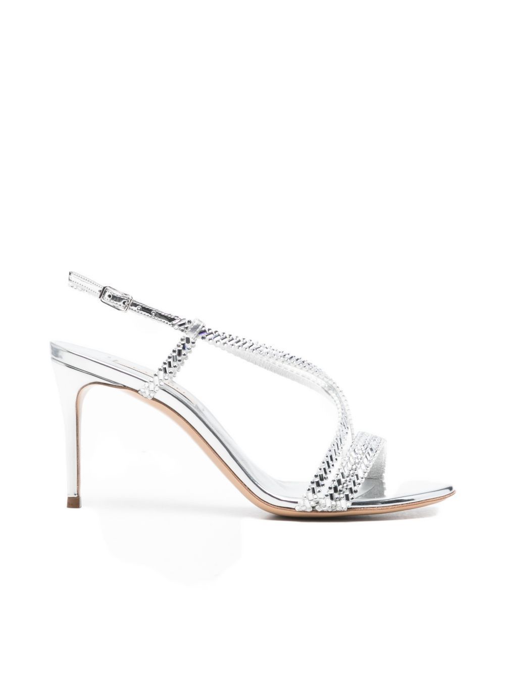 Casadei STARSWAY JULIA HEEL SANDALS Size US 10 / IT 40 - 1 Thumbnail
