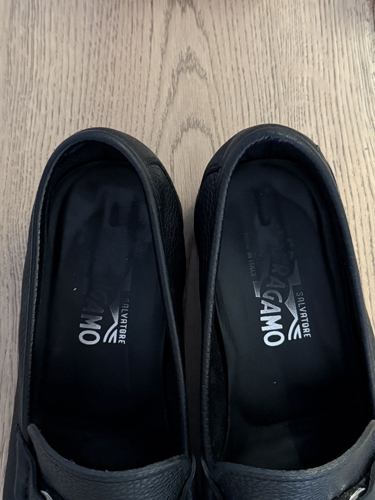 Salvatore Ferragamo Ferragamo Gancini Moccasin – Size 11 + Dust Bag Size US 11 / EU 44 - 4 Thumbnail