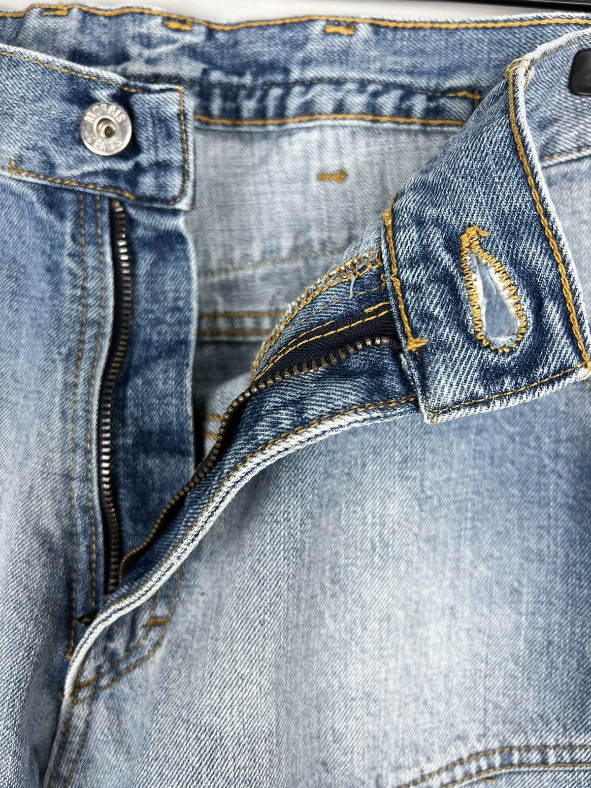 Morris Morris Jeans Denim Pants Asymmetrical Armani Dolce Gabbana Size US 33 - 3 Thumbnail
