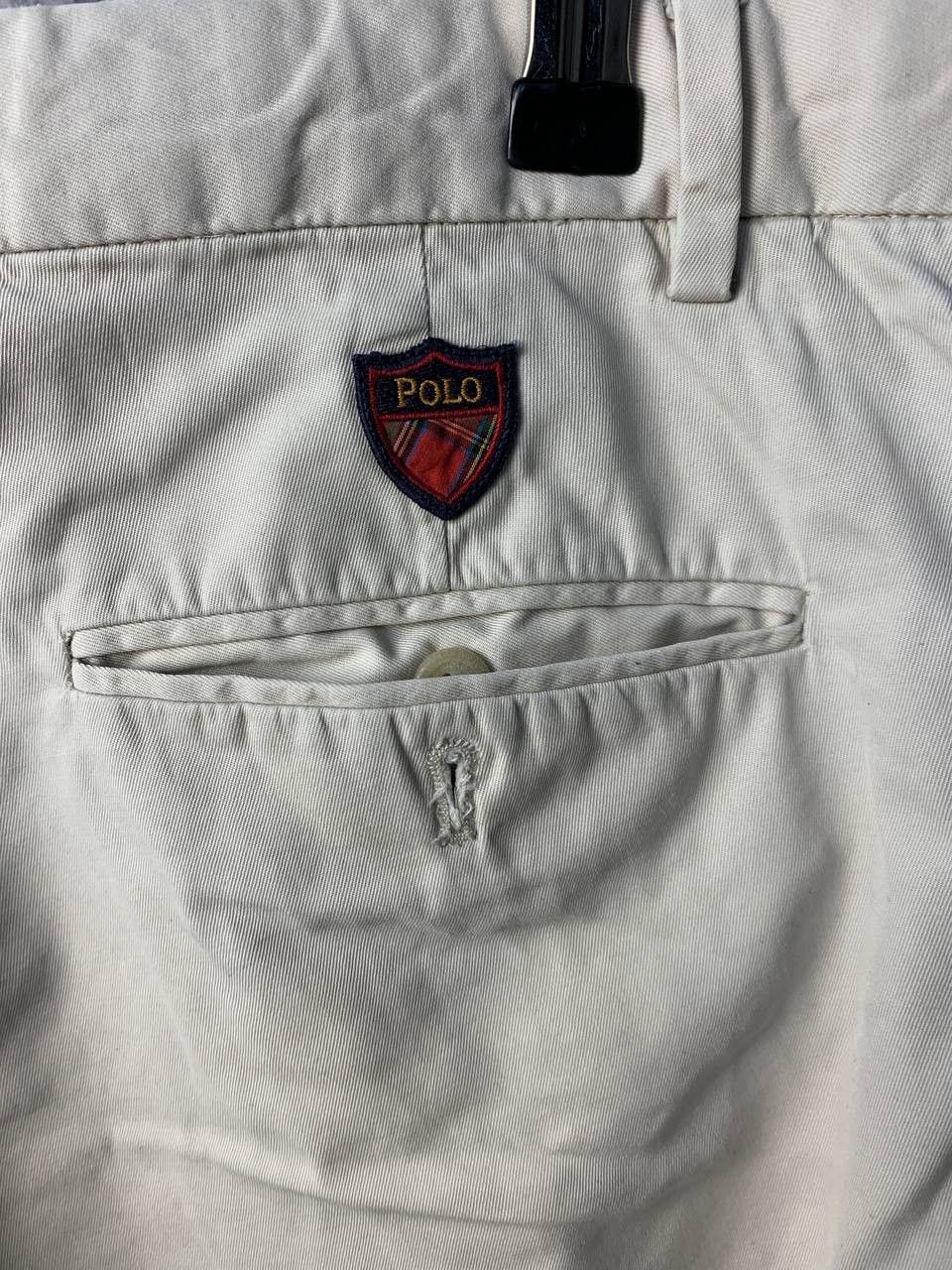 Polo Ralph Lauren × Ralph Lauren × Vintage Polo Golf Ralph Lauren Vintage Pleated Chino Golf Shorts Size US 32 / EU 48 - 9 Thumbnail
