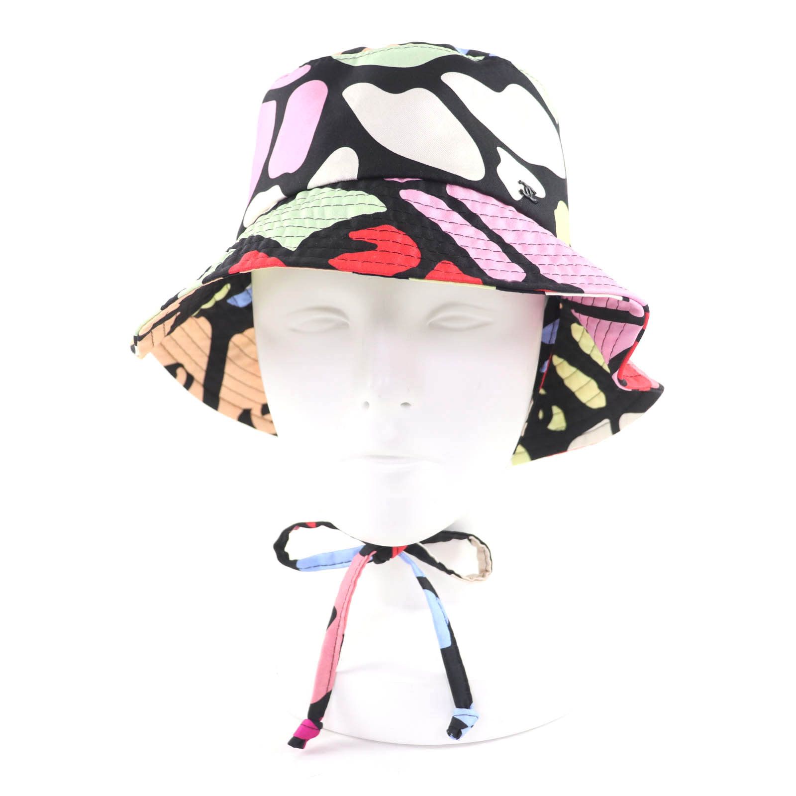 Chanel Chanel CHANEL Silk Hat Textile Hats DUTY FREE for USA Size ONE SIZE - 1 Thumbnail
