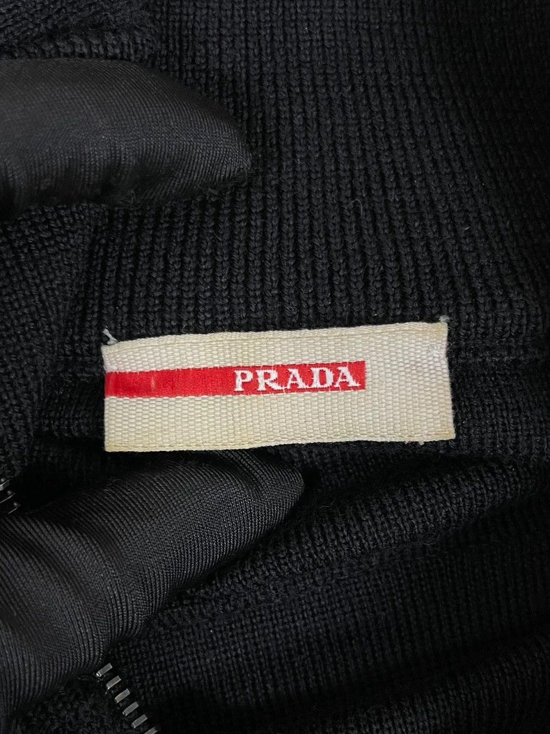 Prada Prada Half-zipper stitching fake two-piece pullover jacket Size US M / EU 48-50 / 2 - 6 Thumbnail