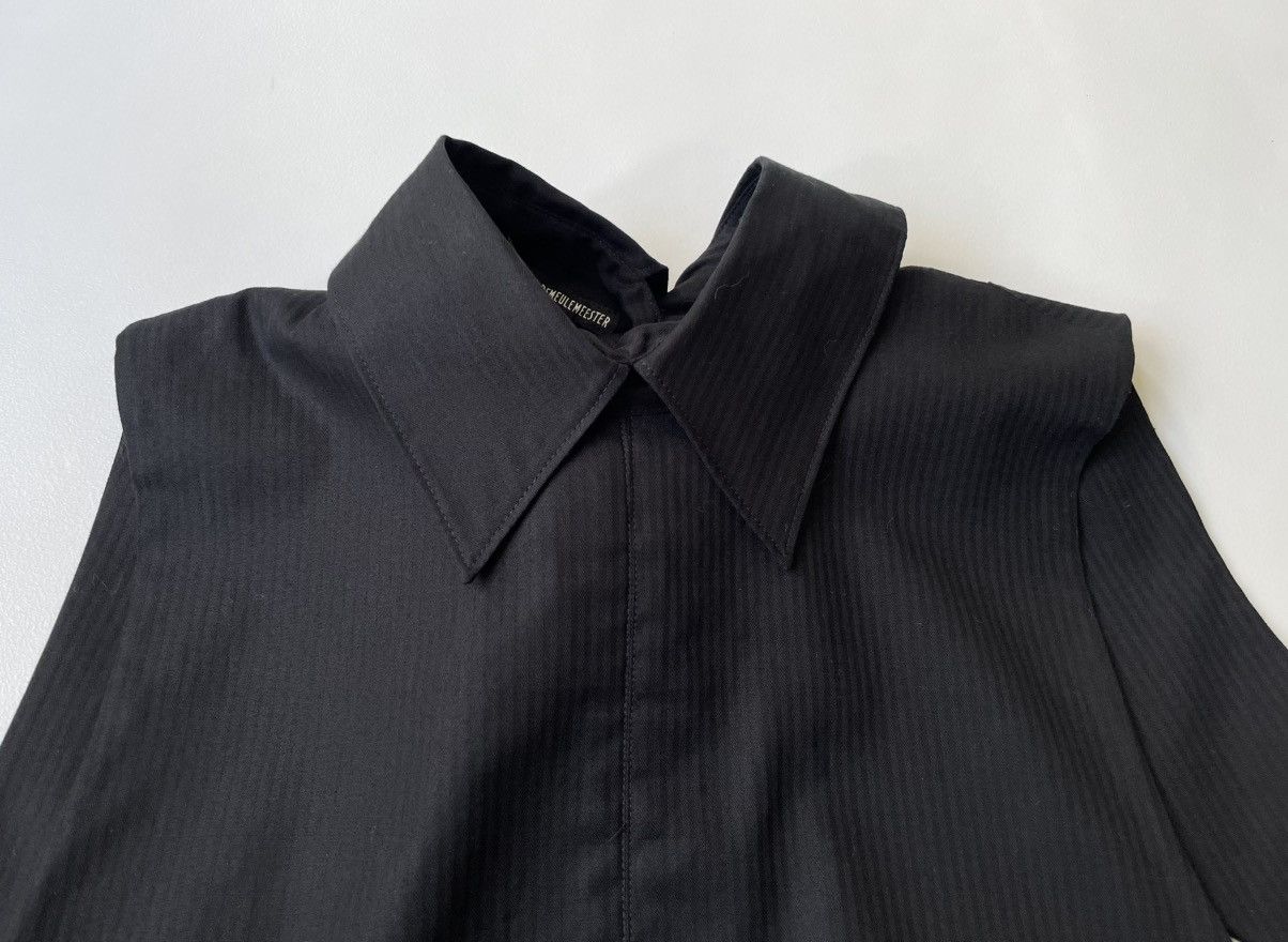 Ann Demeulemeester Bondage Strap Bib Shirt Size M / US 6-8 / IT 42-44 - 3 Thumbnail