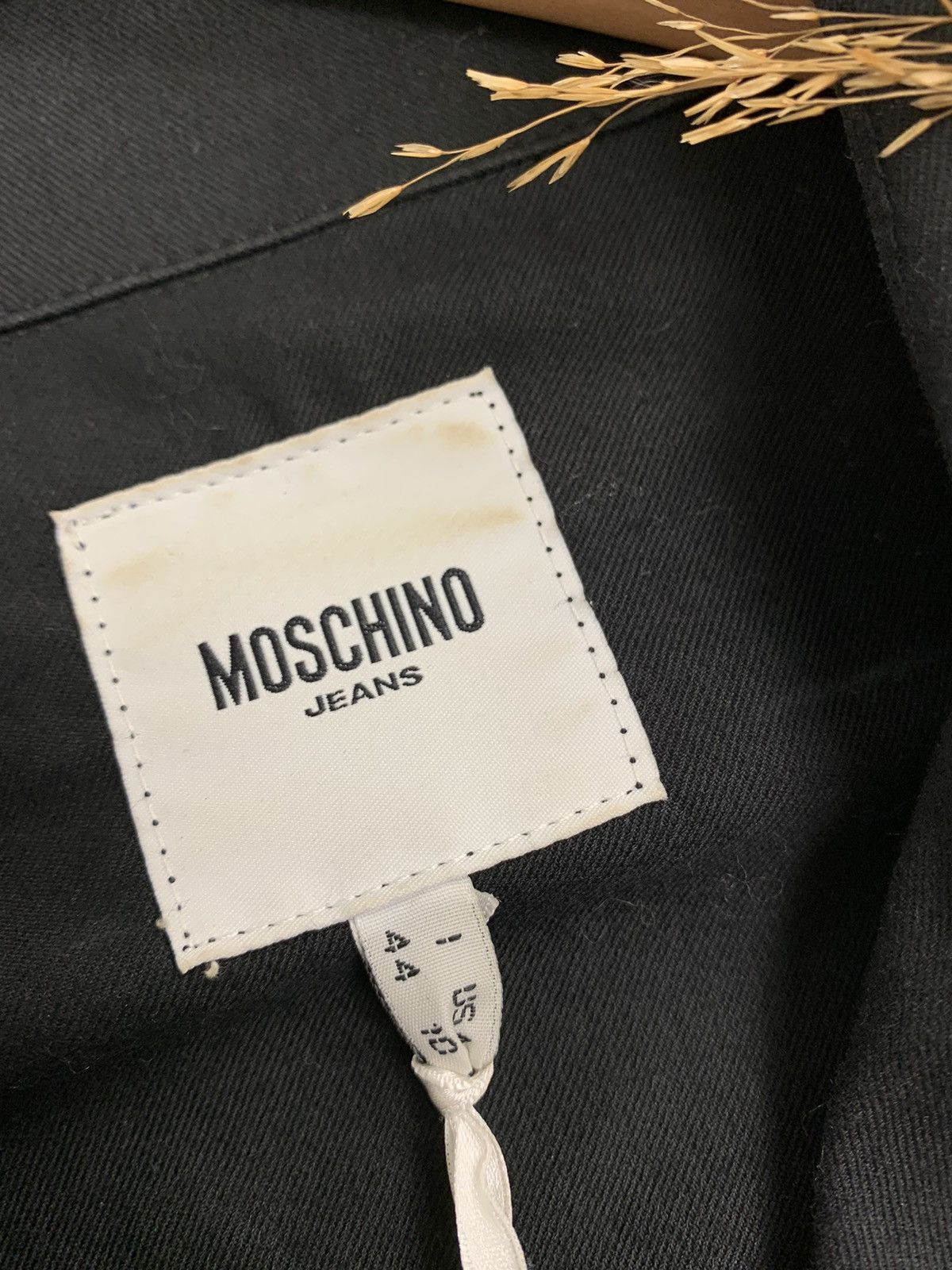 Designer × Moschino Rare New Moschino Donna Denim Metallic Jacket Size M / US 6-8 / IT 42-44 - 15 Thumbnail