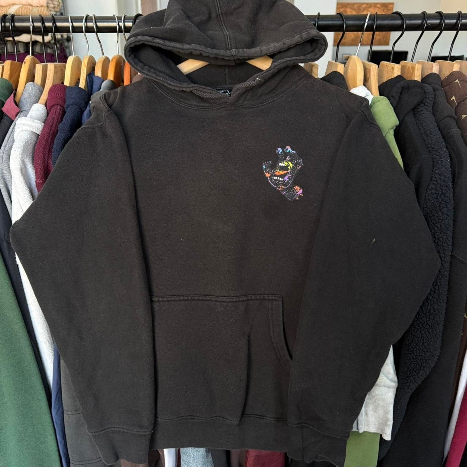 Santa Cruz Skateboards Santa Cruz Skate Hoodie Black Size US S / EU 44-46 / 1 - 3 Thumbnail