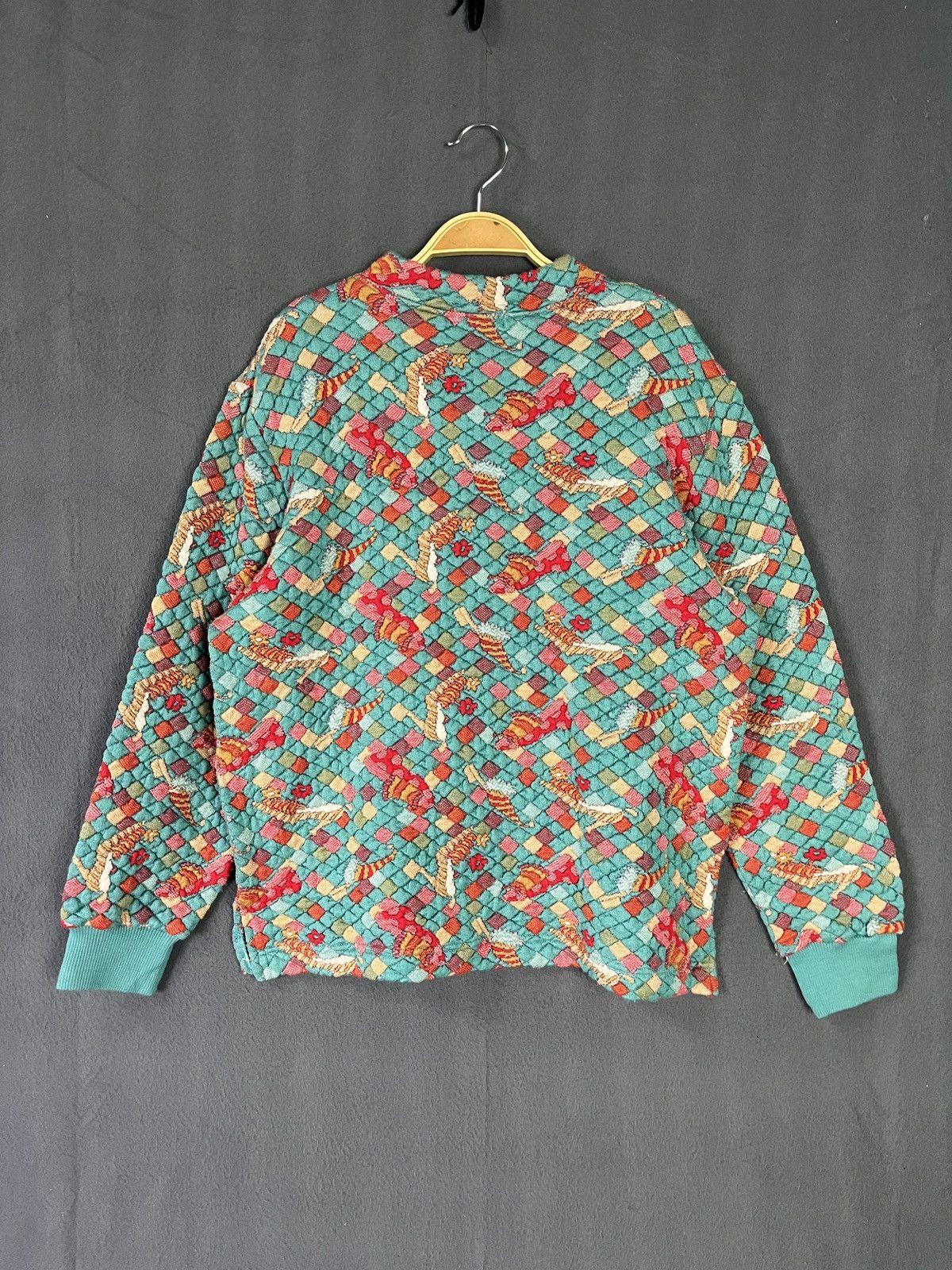 Jantzen × Vintage Vintage Jantzen Knitted Sweater Made in Japan Size L / US 10 / IT 46 - 2 Thumbnail