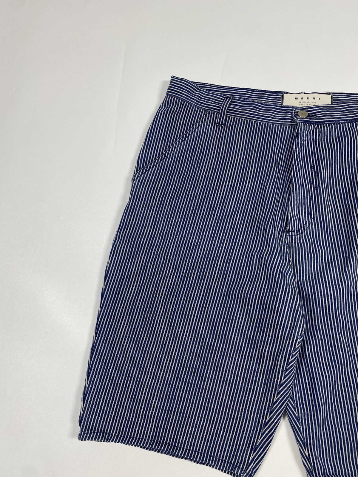 Marni Marni Denim Hickory Pants Size US 31 - 3 Thumbnail
