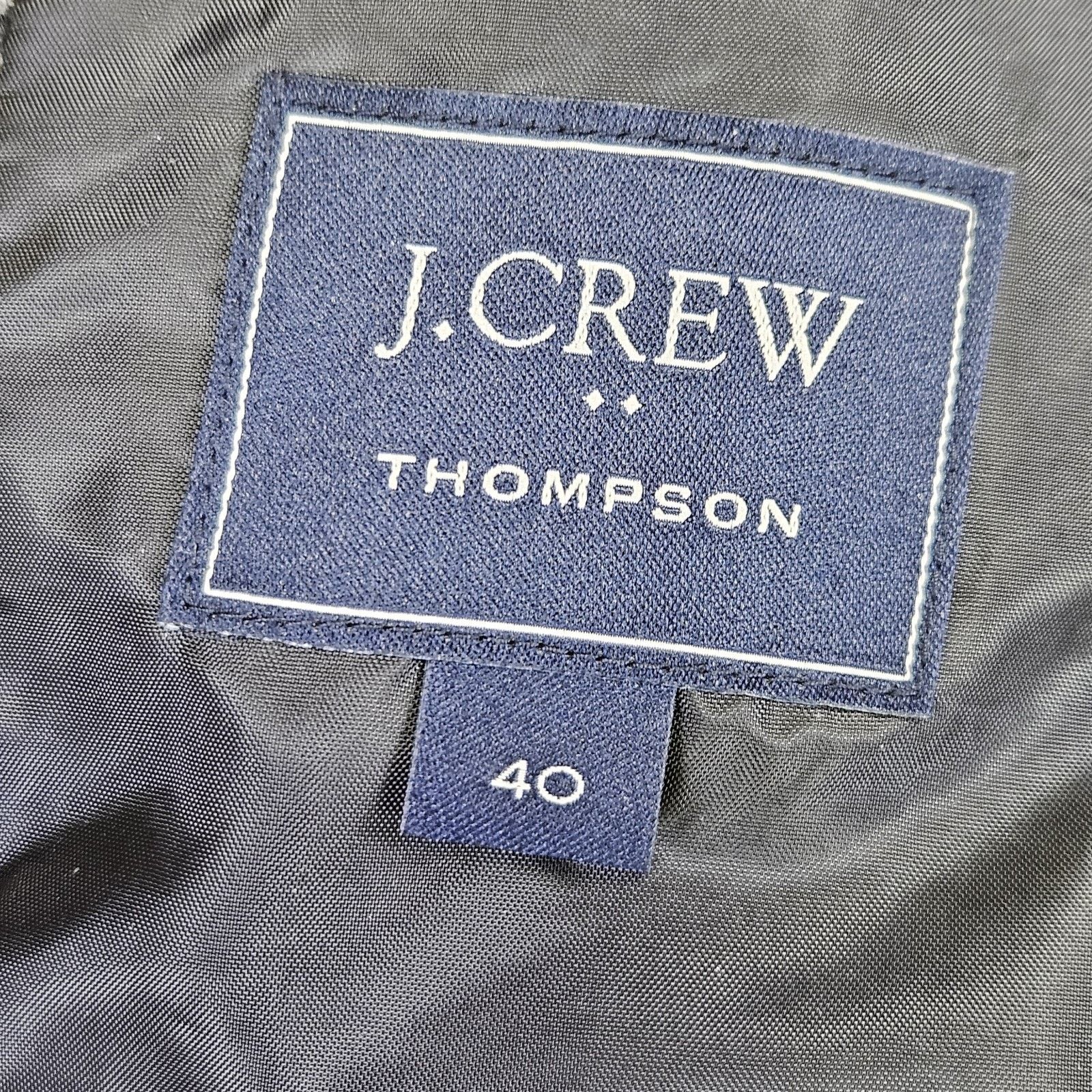 J.Crew J.Crew Thompson Tweed Overcoat Herringbone Plaid Wool Heavy Size US M / EU 48-50 / 2 - 8 Thumbnail