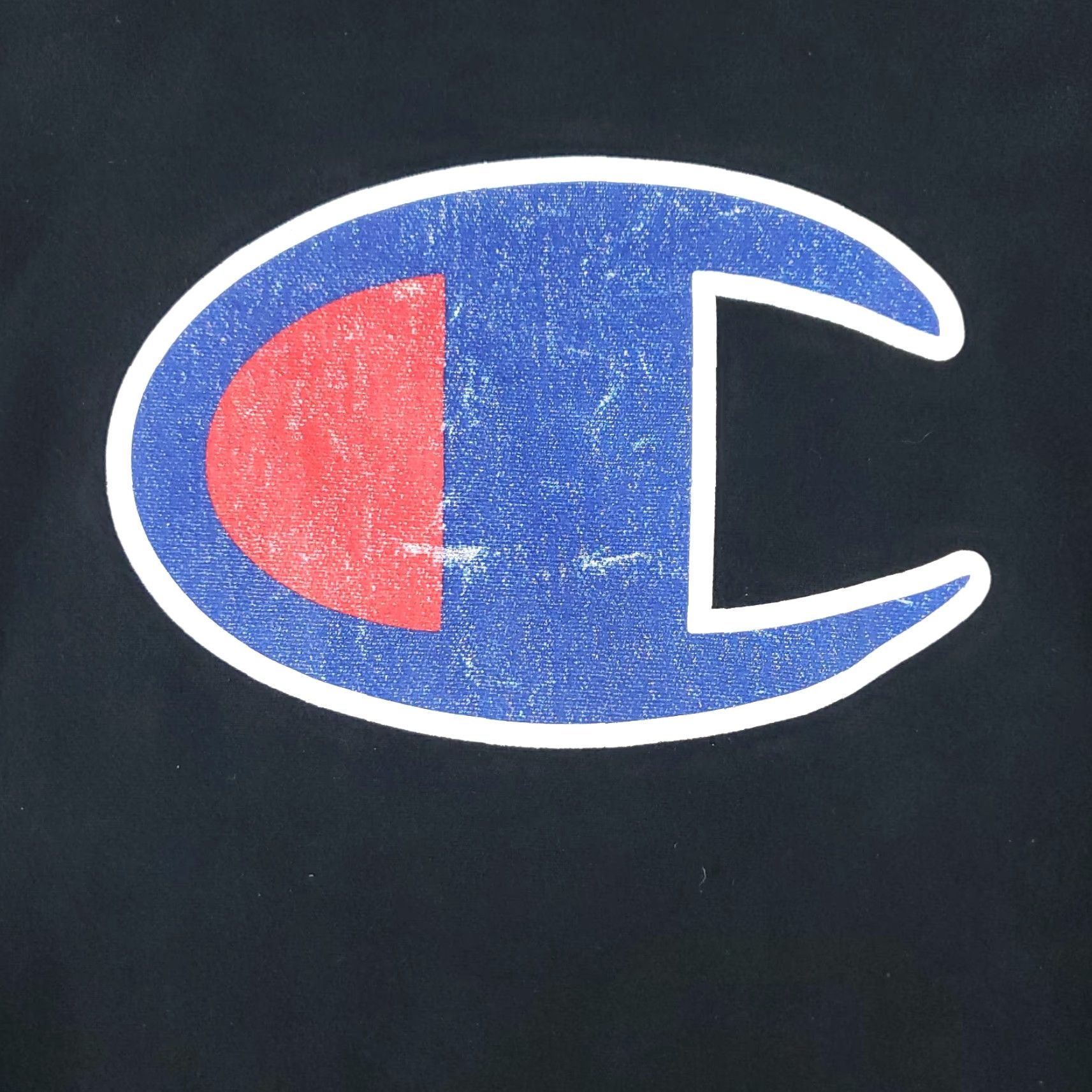 Champion Champion Black Pullover Sweatshirt Mens Large Mock Neck Fleece Regular Fit Size US L / EU 52-54 / 3 - 2 Thumbnail
