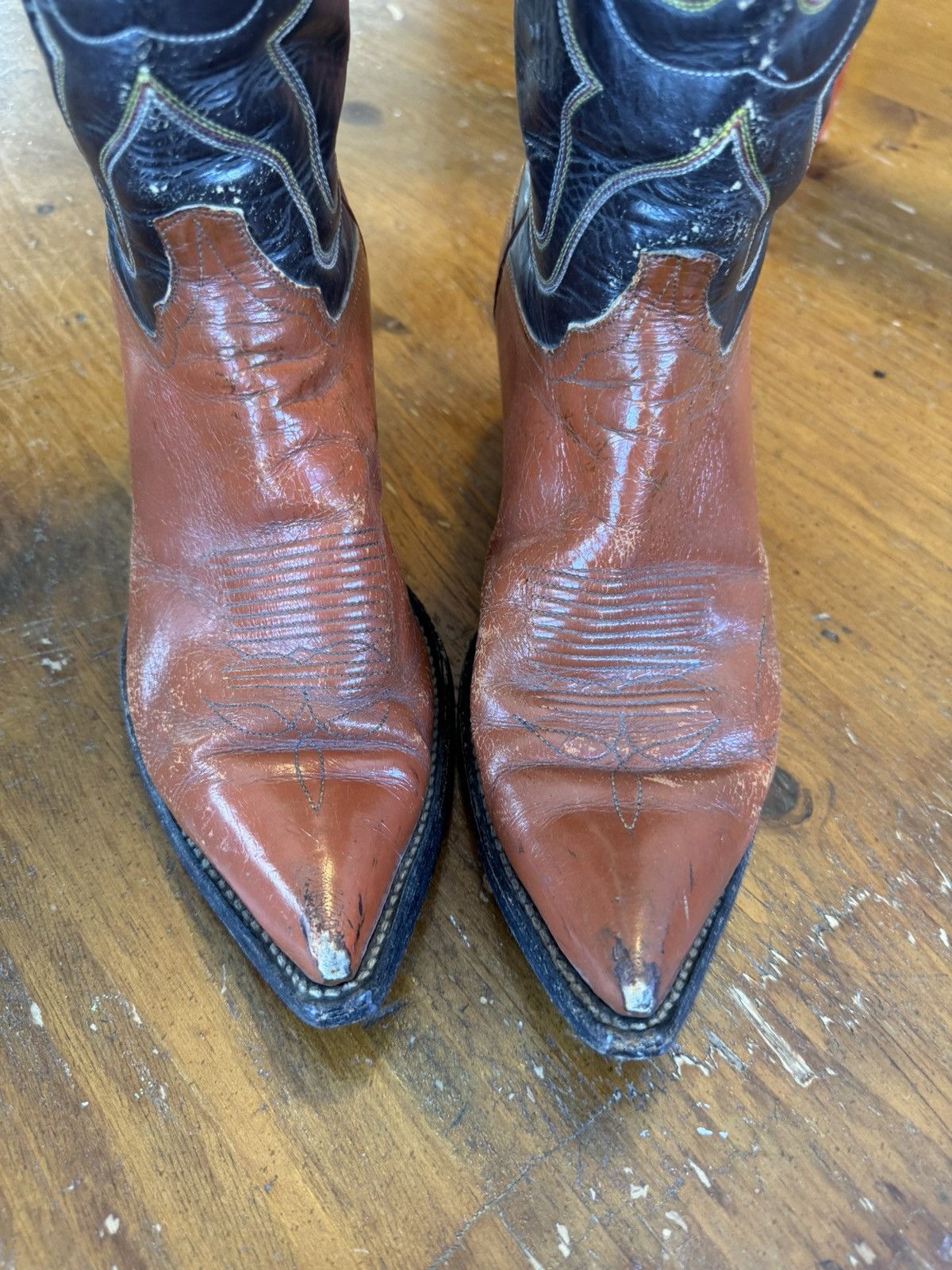Vintage Vintage Cowboy Boots Sz 10 Size US 10 / EU 43 - 4 Thumbnail