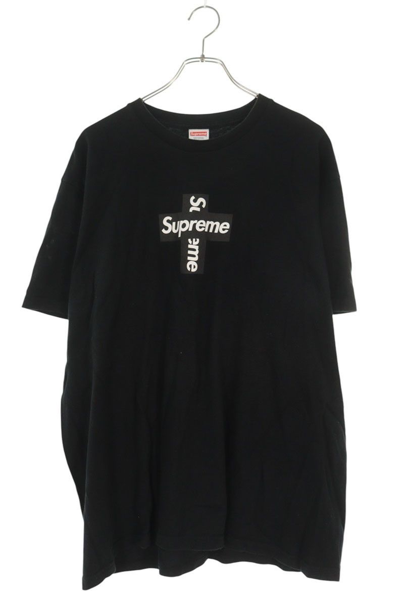 Supreme Supreme Cross Box Logo Tee Red | Grailed