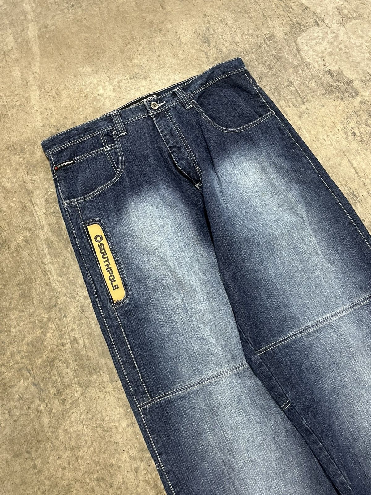 Southpole Southpole y2k baggy fit denim skater streetwear hype rare Size US 38 / EU 54 - 3 Thumbnail