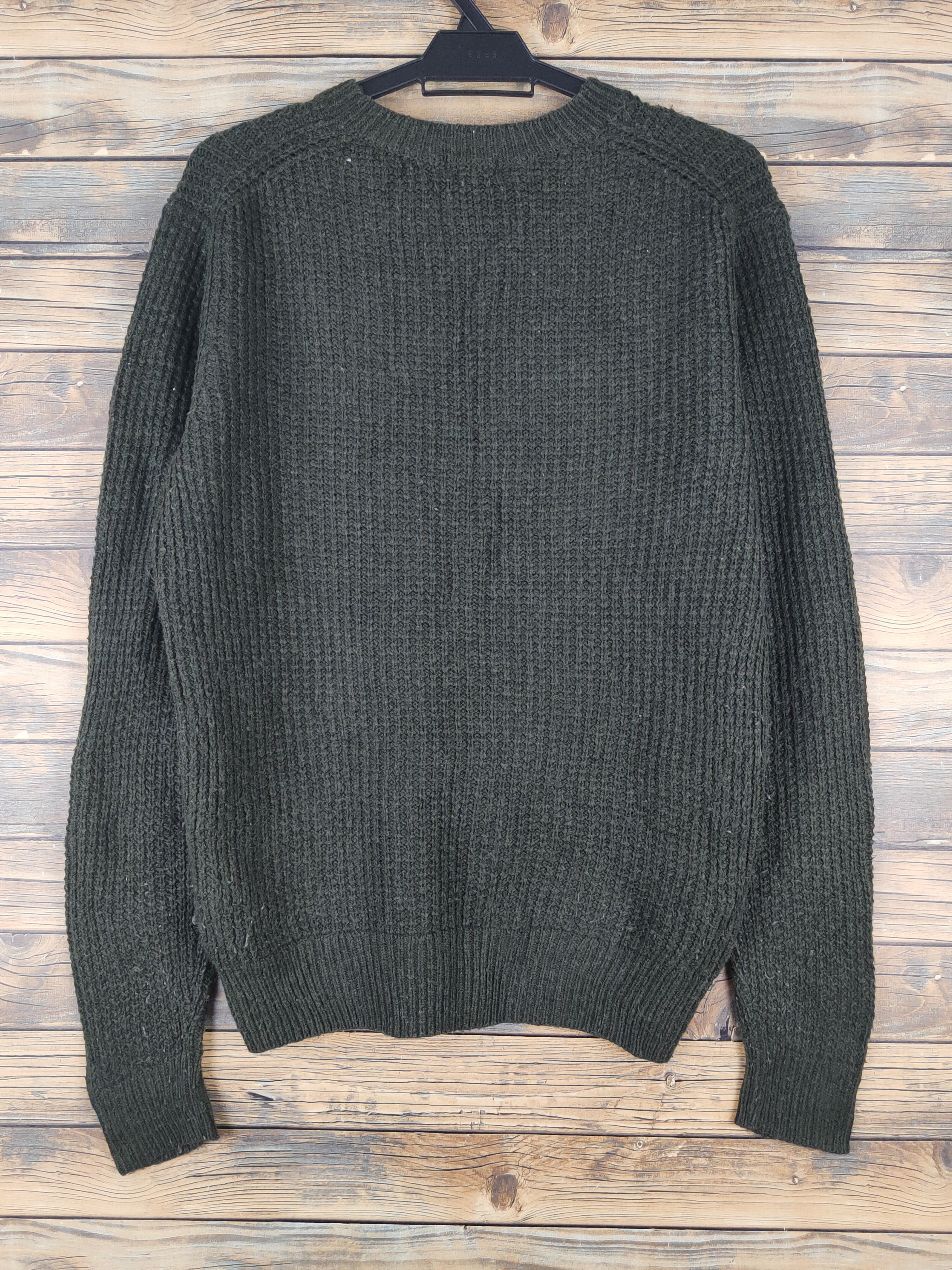 Homespun Knitwear × Japanese Brand × Vintage Uniqlo Dark Green Knitwear Sweatshirts #W1085 Size US M / EU 48-50 / 2 - 7 Thumbnail
