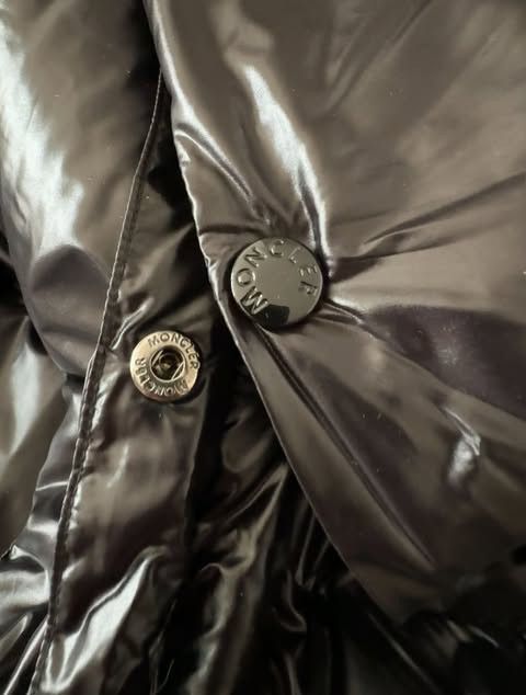 Moncler MONCLER Guernic Laquer Hooded Down Coat In Black Size US XL / EU 56 / 4 - 12 Thumbnail
