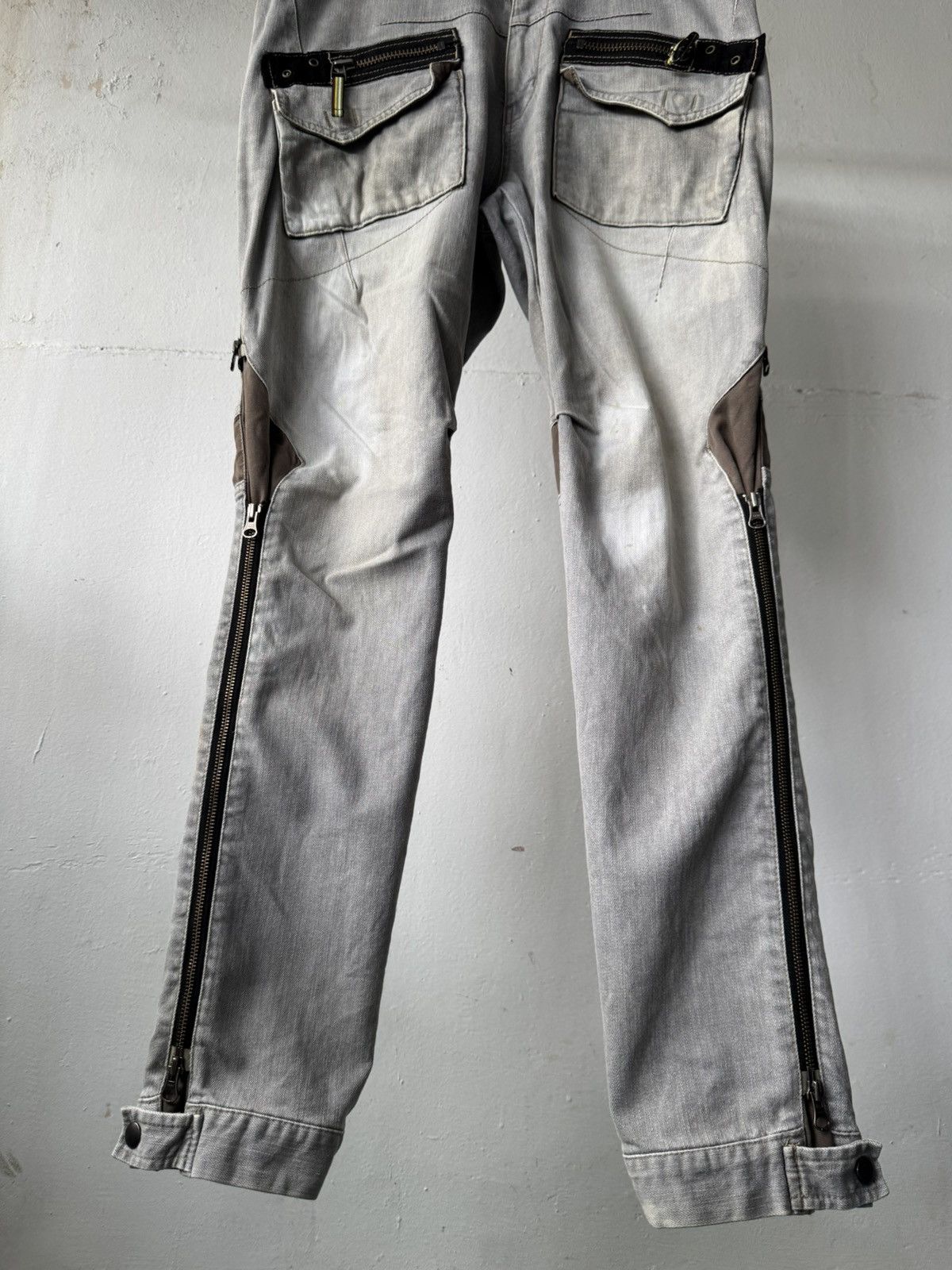 If Six Was Nine ppfm zipper bondage punk vkei lgb style pants Size US 34 / EU 50 - 7 Thumbnail