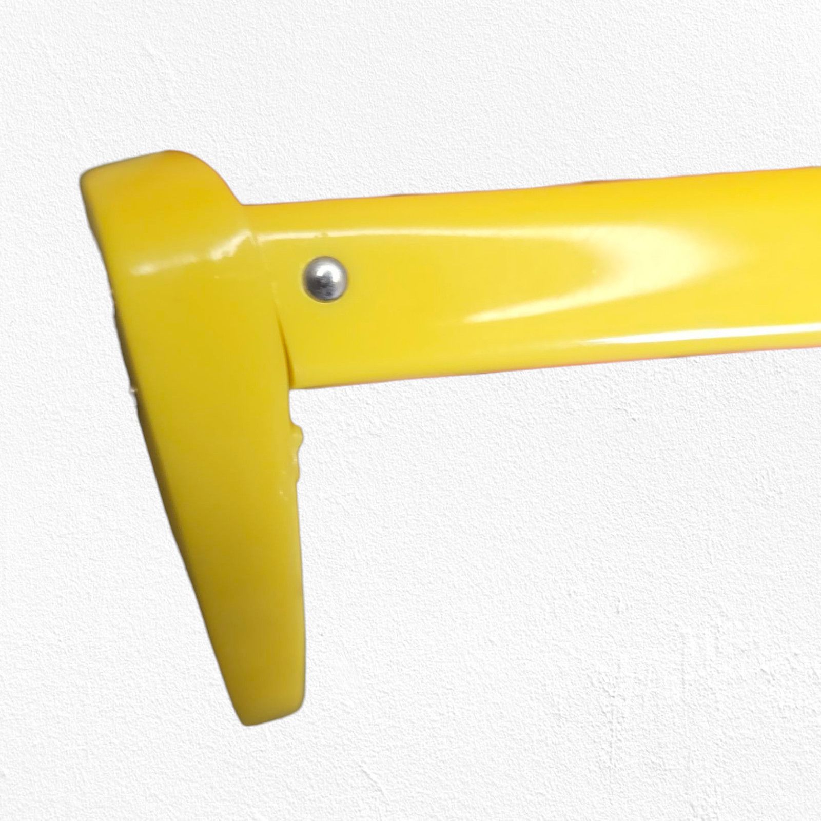 Vintage 1950s Yellow Mod Cat Eye Sunglasses Bold Oval Frame Size ONE SIZE - 10 Thumbnail