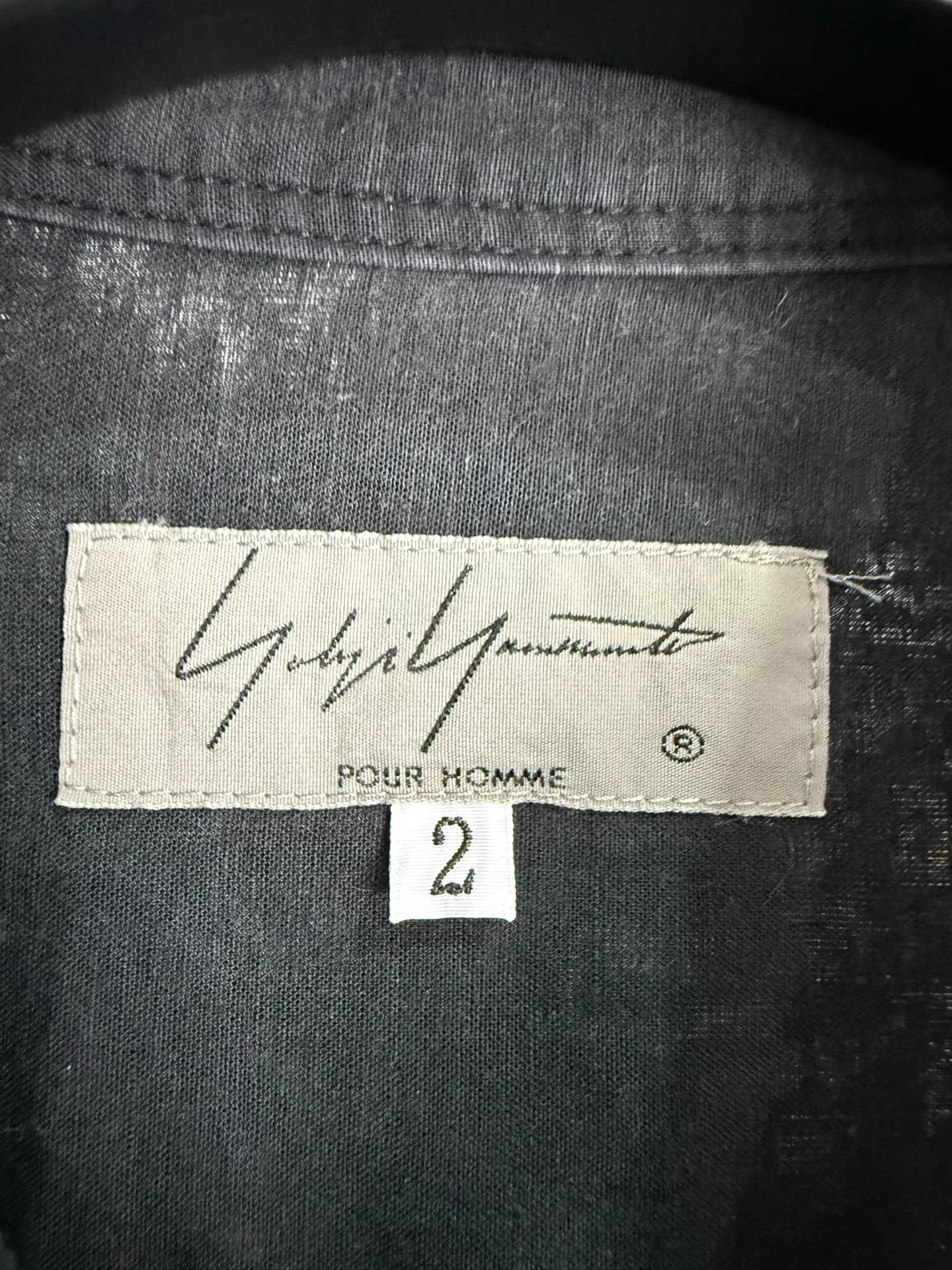 Yohji Yamamoto Yohji Yamamoto Pour Homme Panel Shirt K20 Size US M / EU 48-50 / 2 - 5 Thumbnail