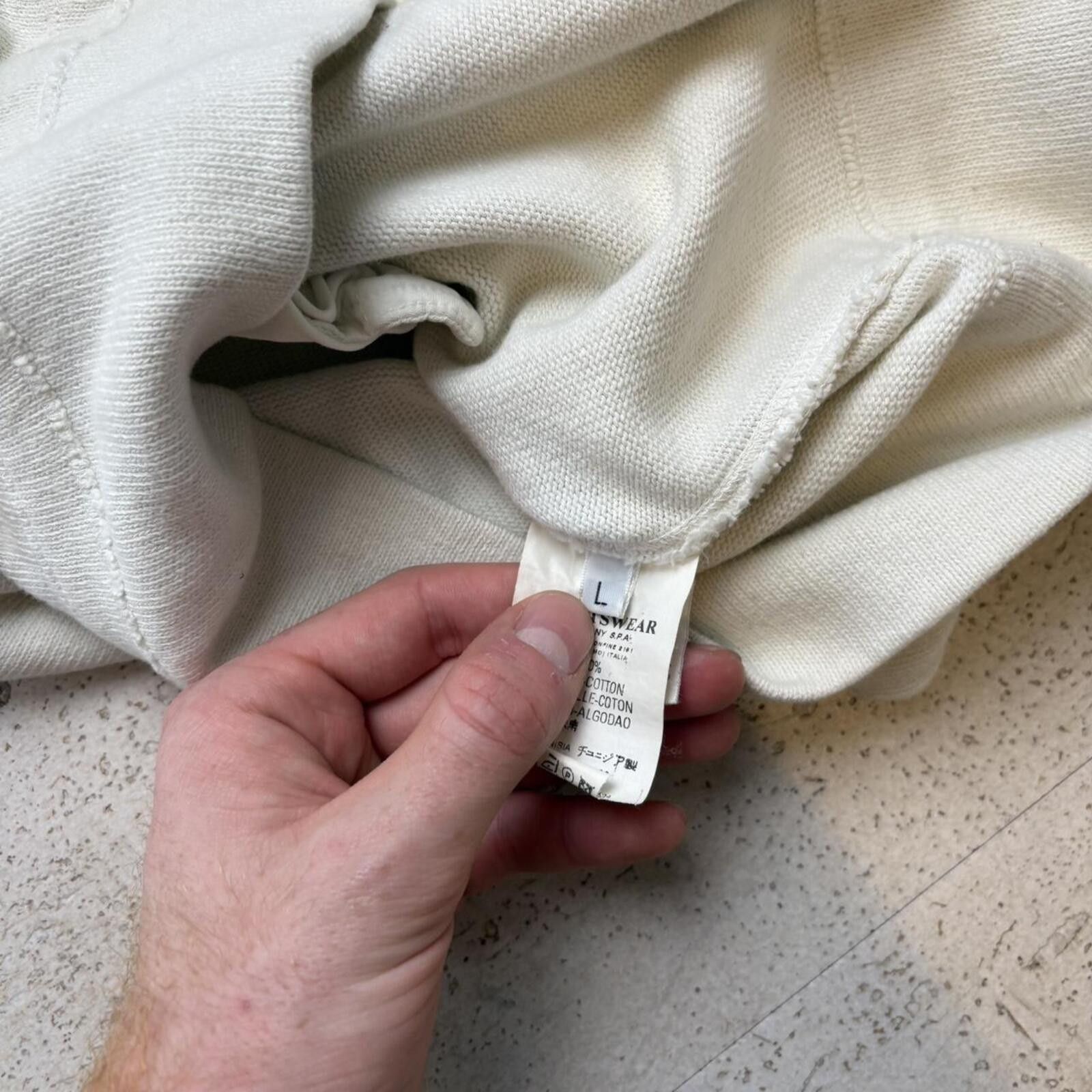 Stone Island 00’s Stone Island Knit Hoodie (L) Size US L / EU 52-54 / 3 - 5 Thumbnail